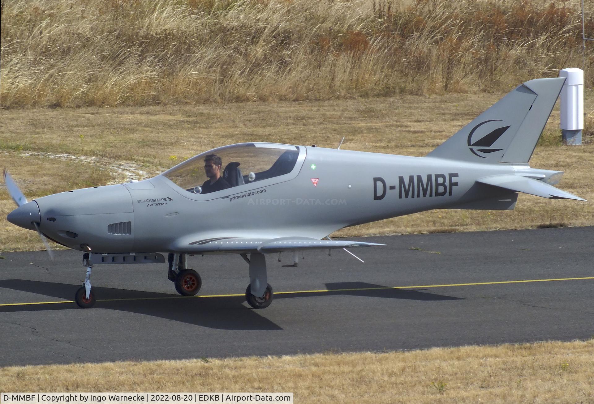 D-MMBF, Blackshape Prime BS-100 C/N not found_D-MMBF, Blackshape Prime BS-100 at Bonn-Hangelar airfield during the Grumman Fly-in 2022