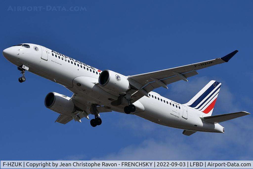 F-HZUK, 2022 Airbus A220-300 C/N 55173, 