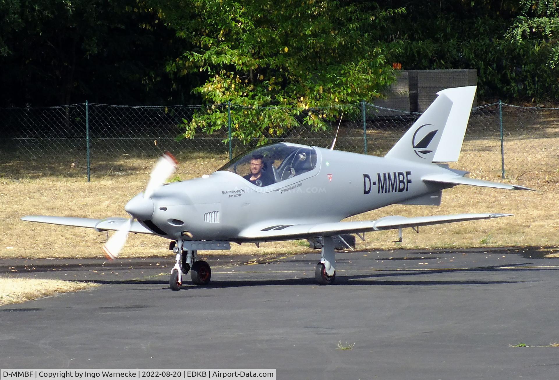D-MMBF, Blackshape Prime BS-100 C/N not found_D-MMBF, Blackshape Prime BS-100 at Bonn-Hangelar airfield during the Grumman Fly-in 2022
