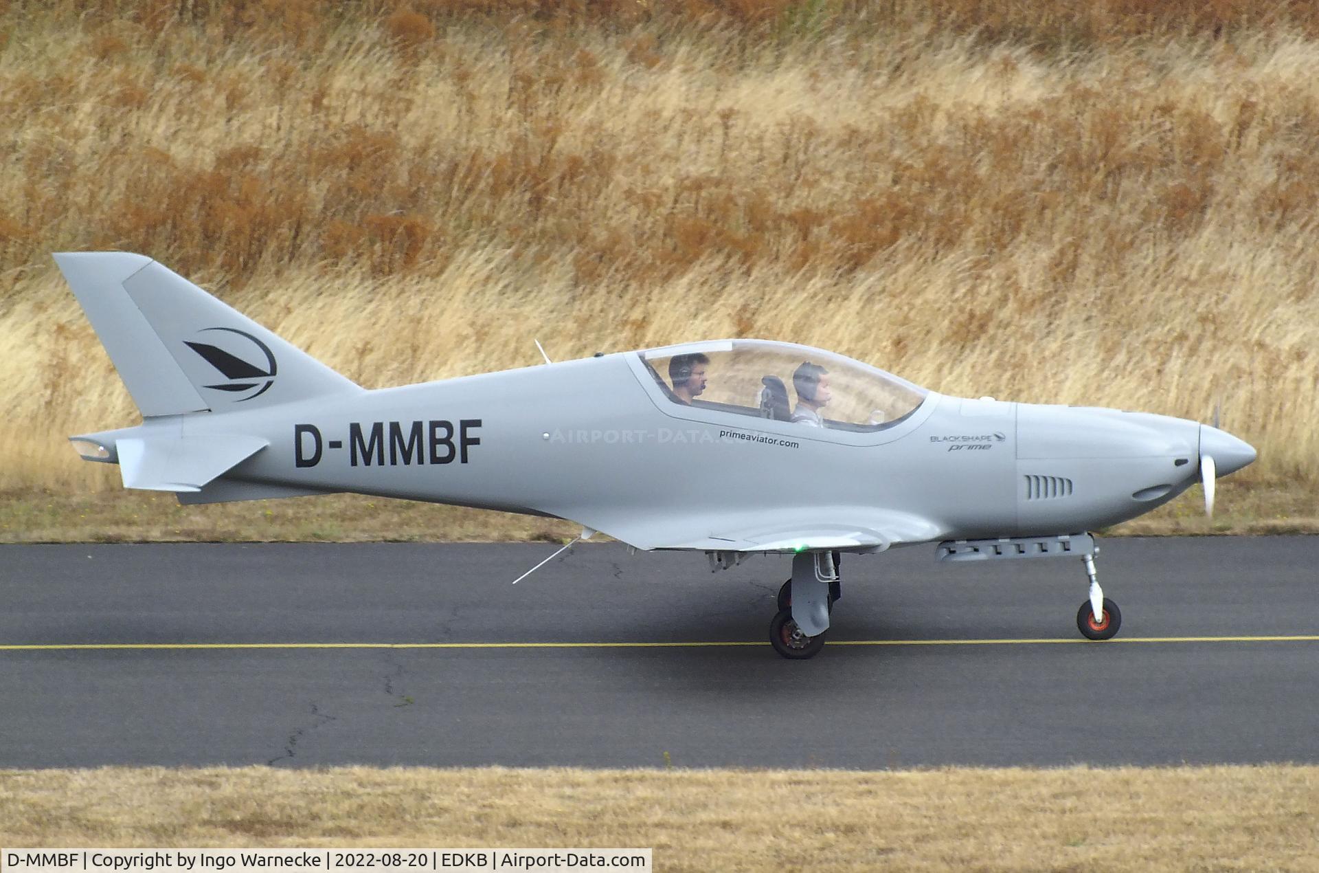 D-MMBF, Blackshape Prime BS-100 C/N not found_D-MMBF, Blackshape Prime BS-100 at Bonn-Hangelar airfield during the Grumman Fly-in 2022