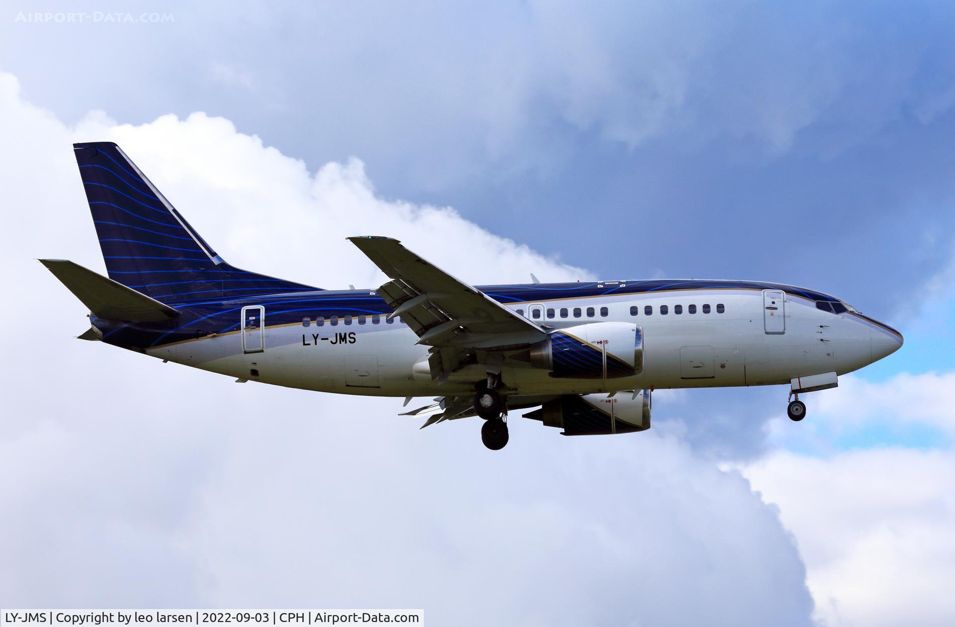 LY-JMS, 1992 Boeing 737-522 C/N 26680, Copenhagen 3.9.2022