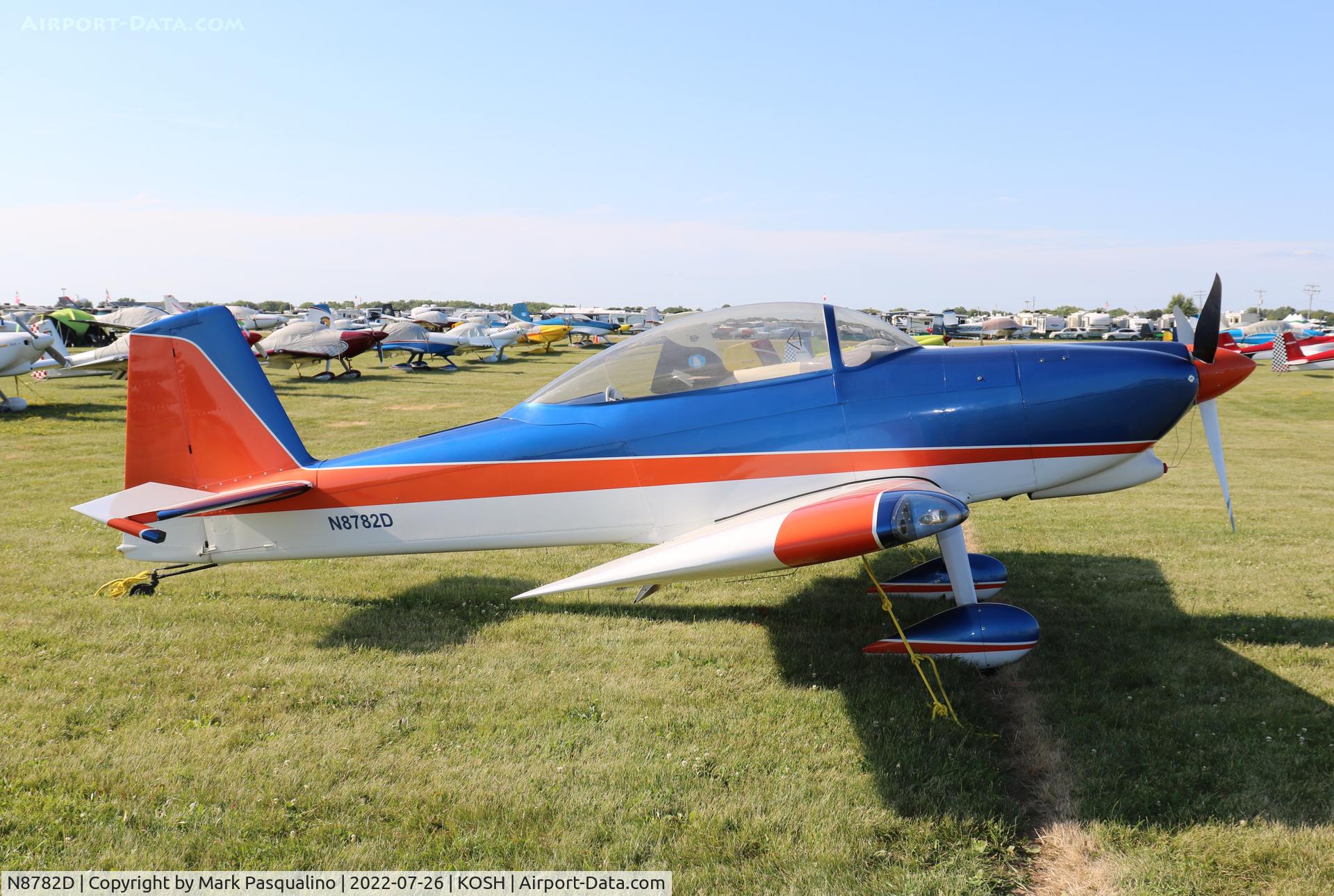 N8782D, 2013 Vans RV-8 C/N 83167, Vans RV-8