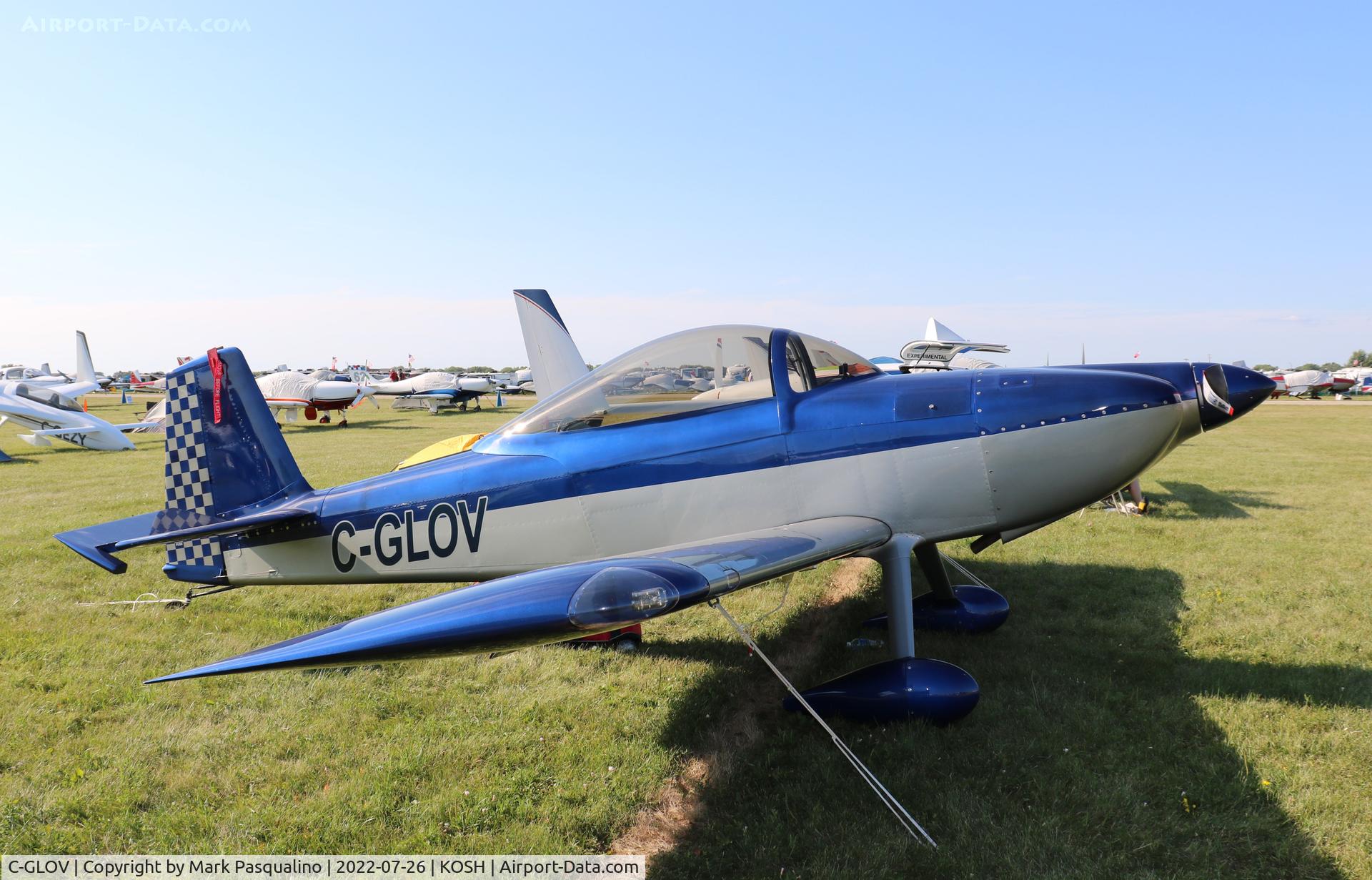 C-GLOV, 2018 Van's RV-8 C/N 83015, Vans RV-8