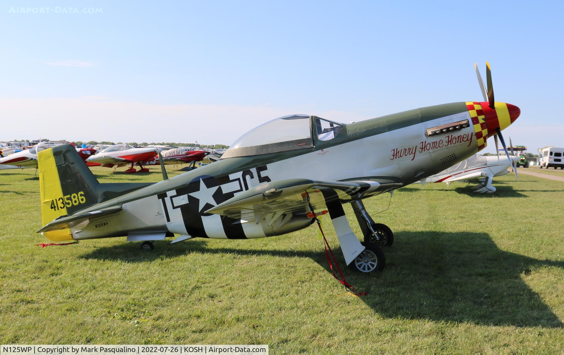 N125WP, 2015 Titan T-51 Mustang C/N M07XXXCOHK0125, Titan T-51 Mustang