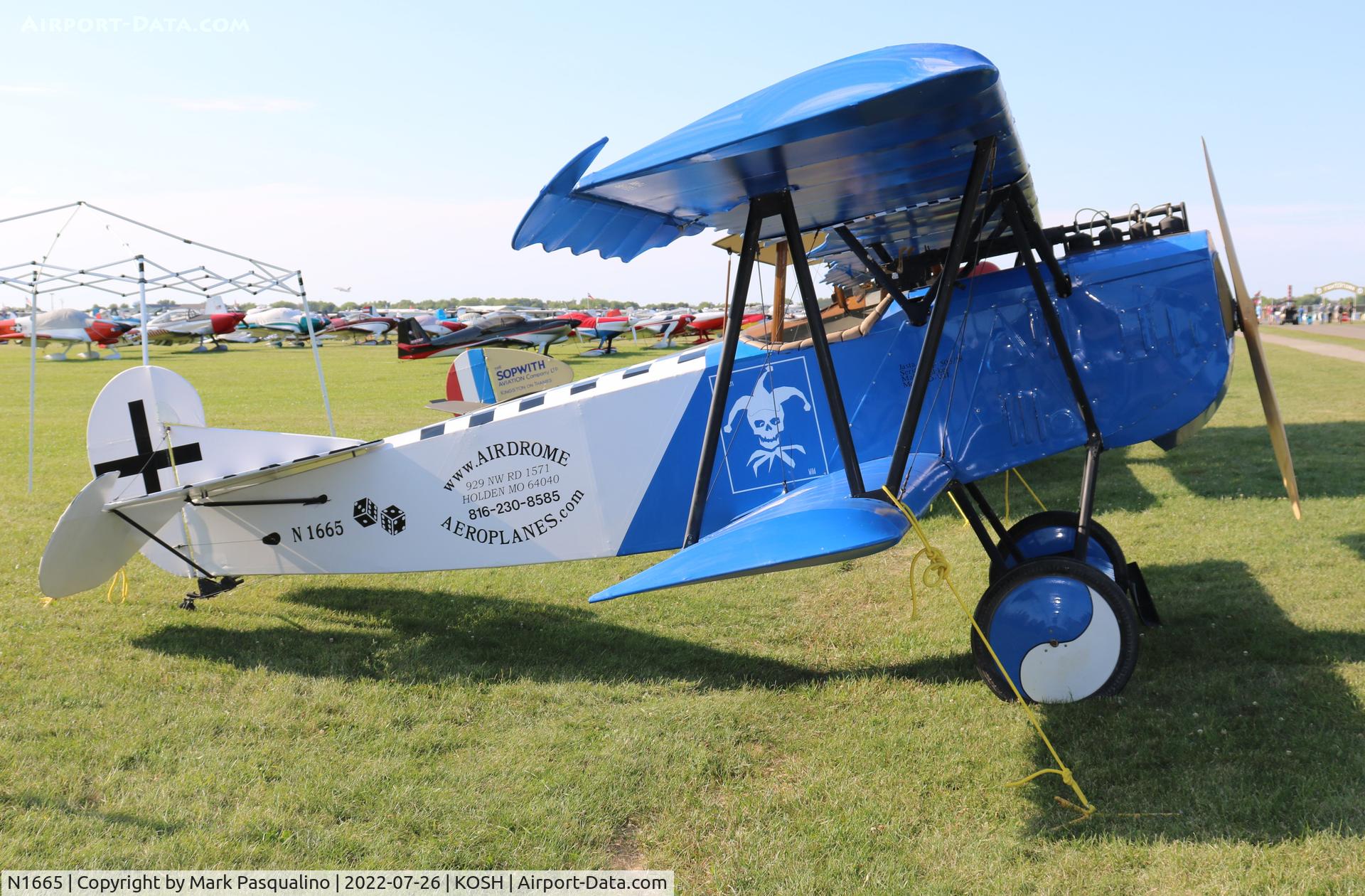 N1665, Fokker D-VII Replica C/N 001, Fokker D-VII Replica