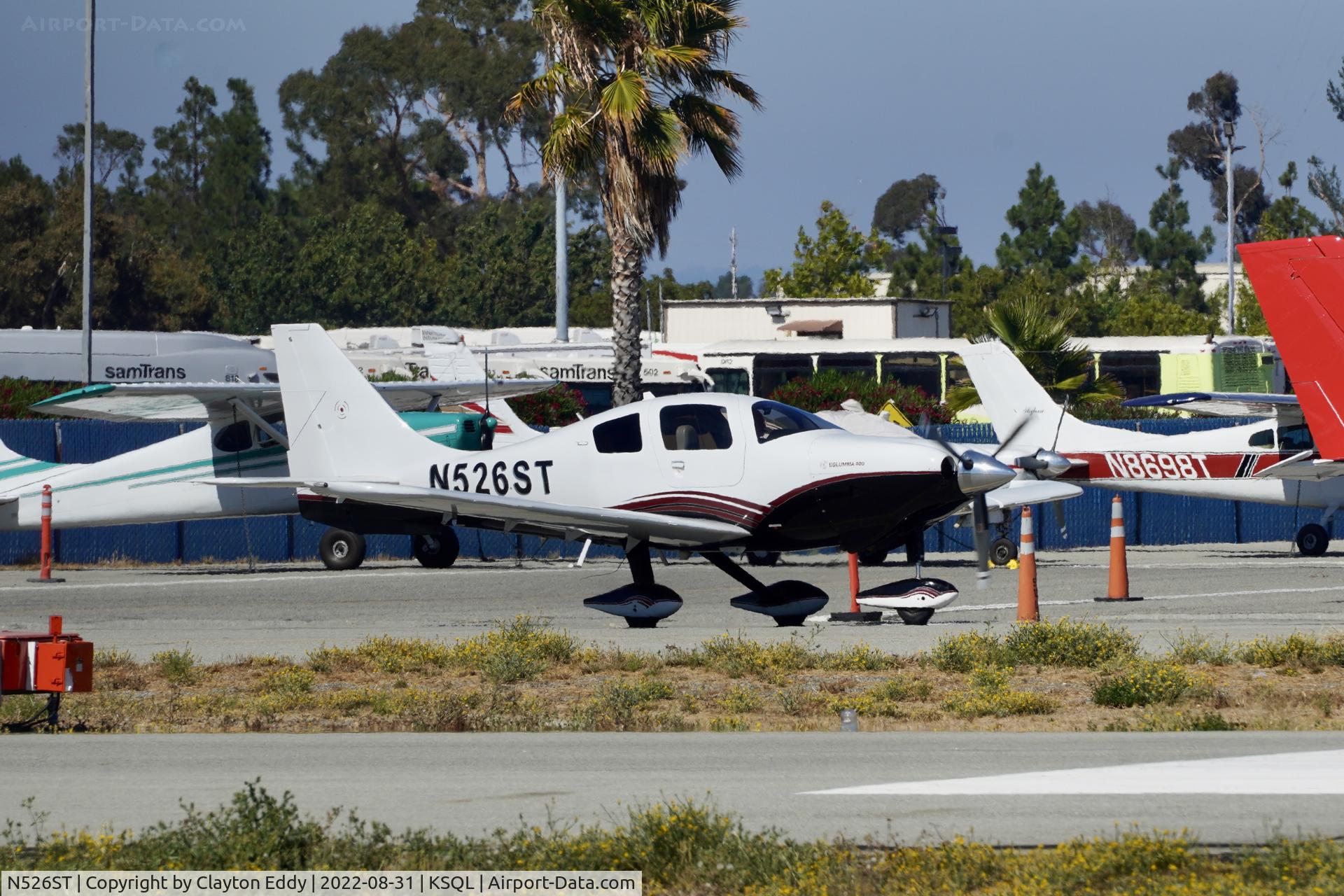 N526ST, 2007 Columbia Aircraft Mfg LC41-550FG C/N 41726, San Carlos Airport in California 2022.