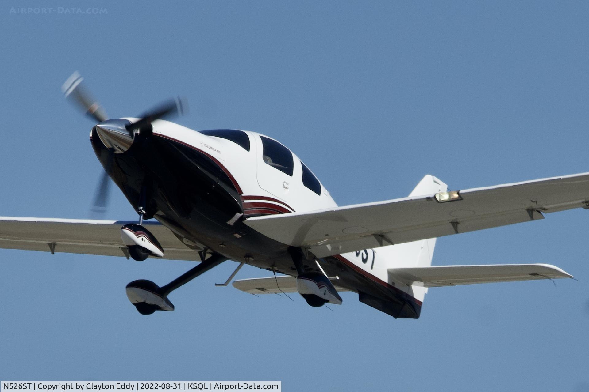 N526ST, 2007 Columbia Aircraft Mfg LC41-550FG C/N 41726, San Carlos Airport in California 2022.