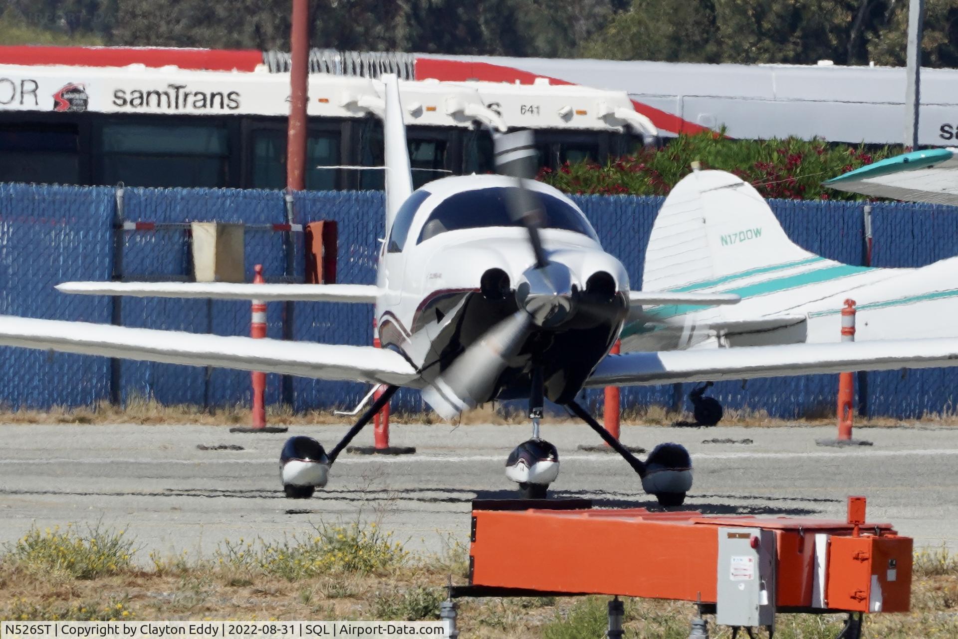 N526ST, 2007 Columbia Aircraft Mfg LC41-550FG C/N 41726, San Carlos Airport in California 2022.