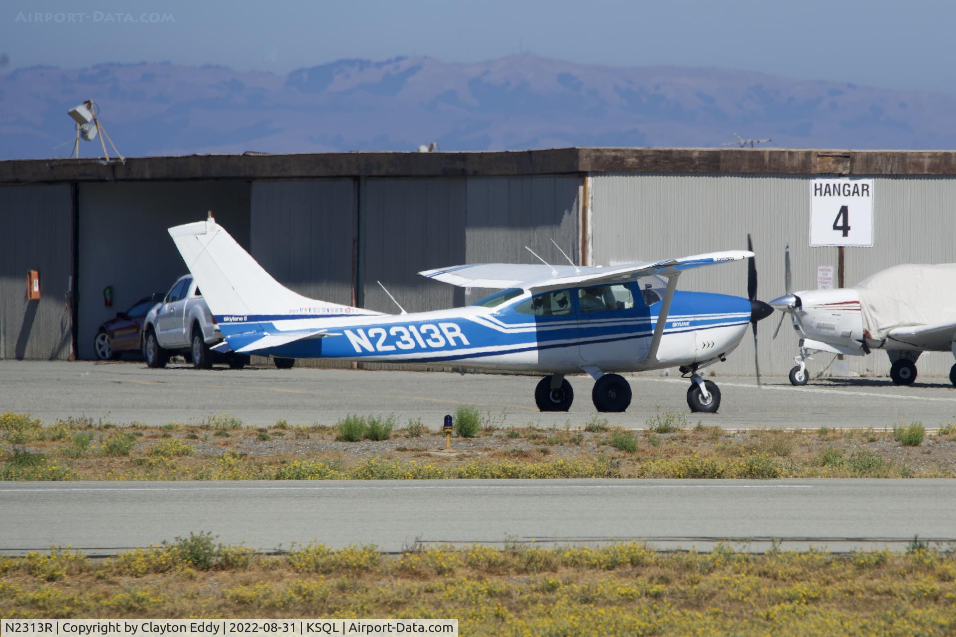 N2313R, 1964 Cessna 182G Skylane C/N 18255413, San Carlos Airport in California 2022.