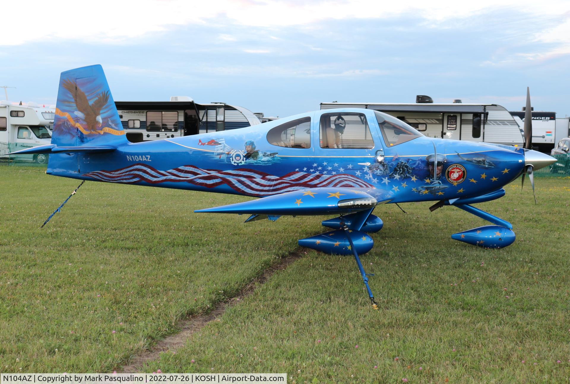 N104AZ, 2014 Vans RV-10 C/N 41226, Vans RV-10