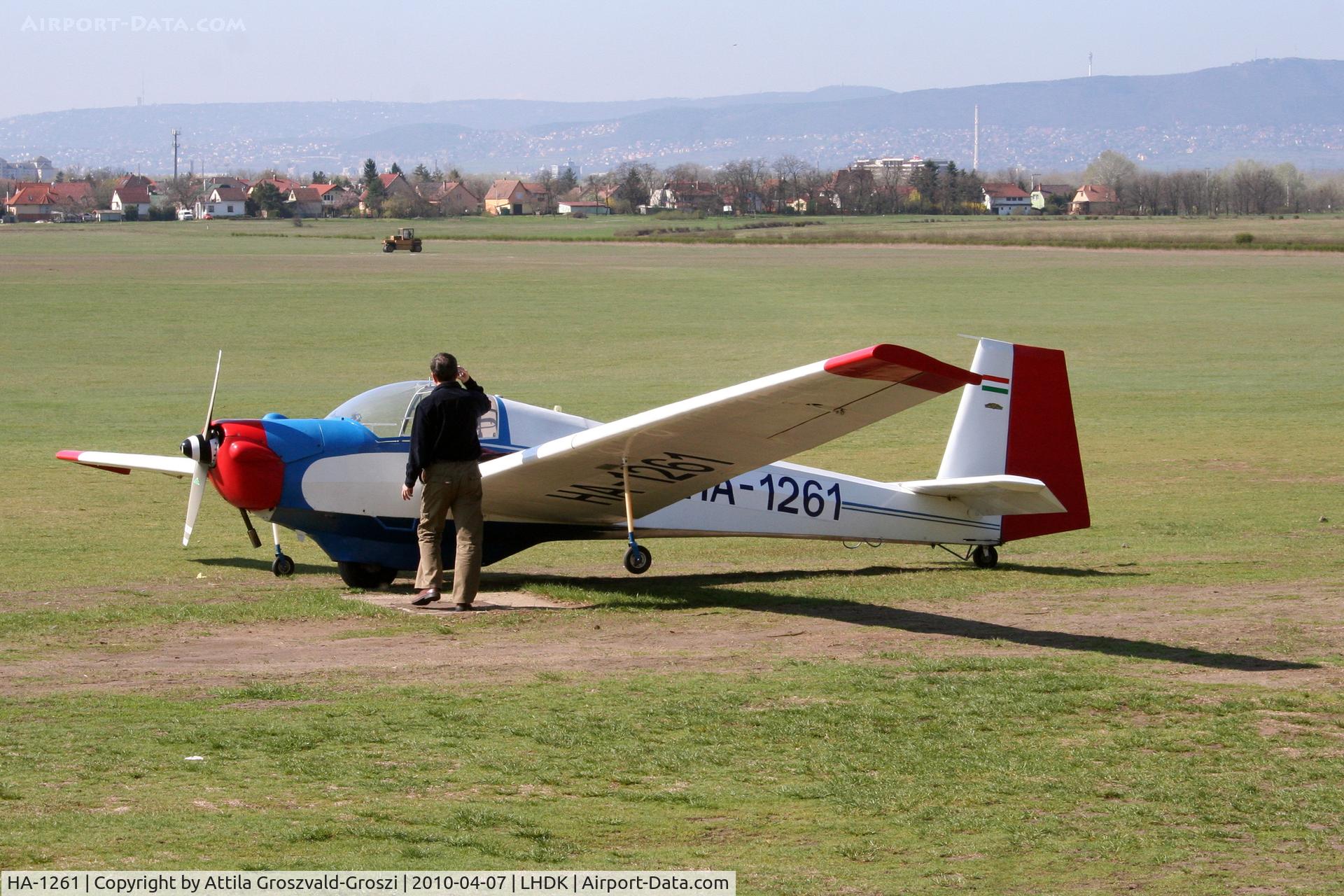 HA-1261, 1972 Scheibe SF-25C Falke C/N 4426, LHDK - Dunakeszi Airport, Hungary