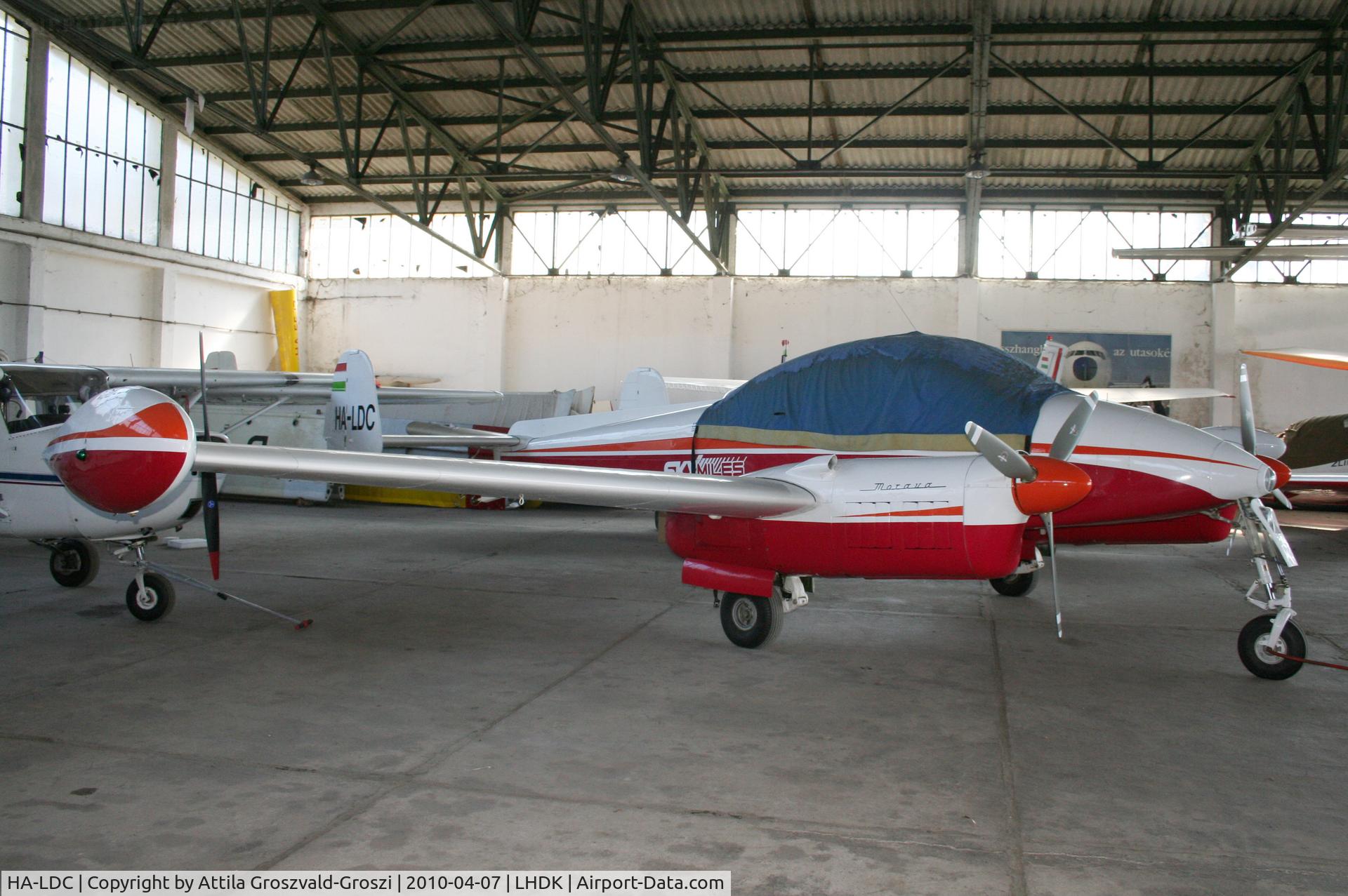 HA-LDC, 1962 Let L-200D Morava C/N 171130, LHDK - Dunakeszi Airport, Hungary