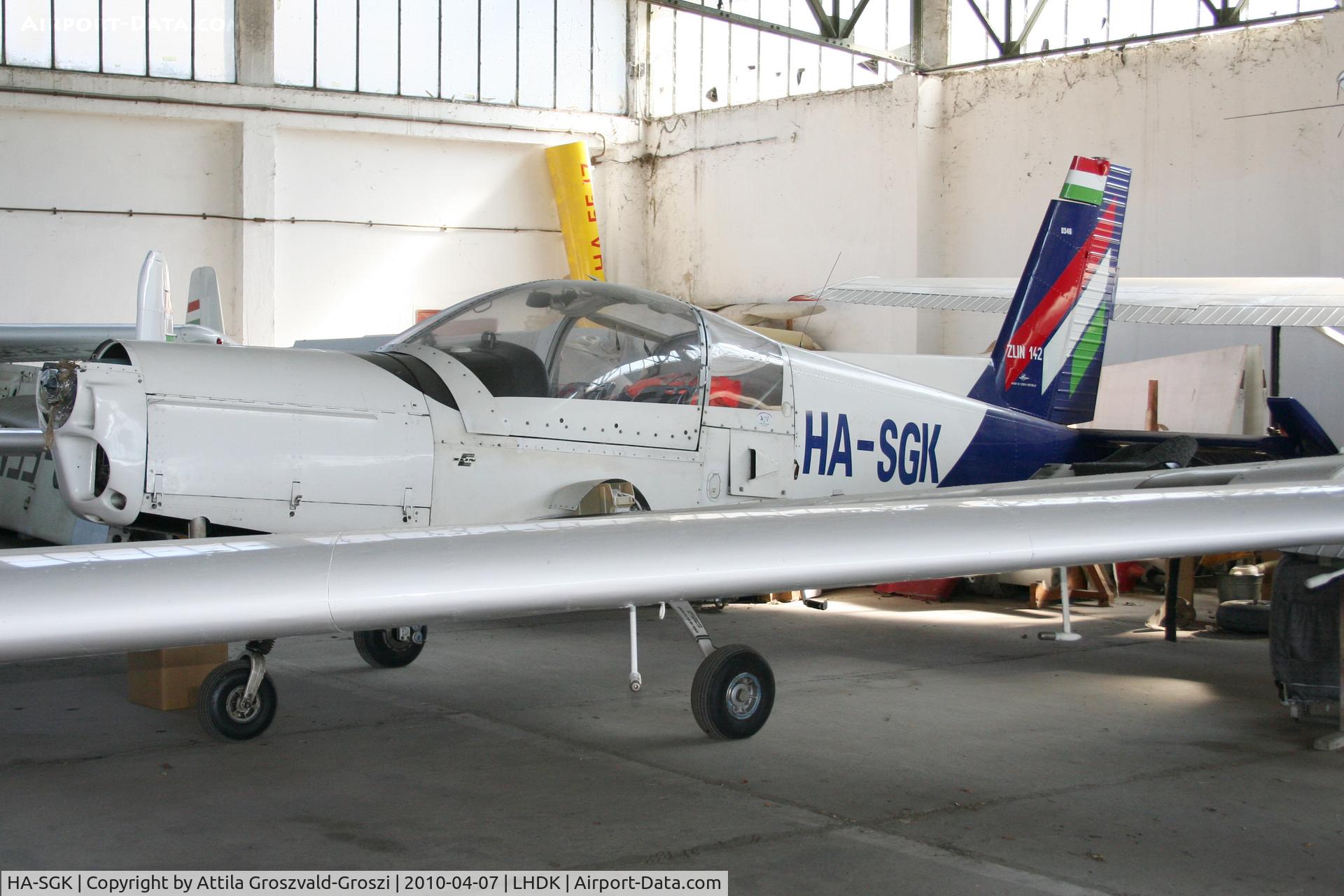 HA-SGK, 1982 Zlin Z-142 C/N 0346, LHDK - Dunakeszi Airport, Hungary