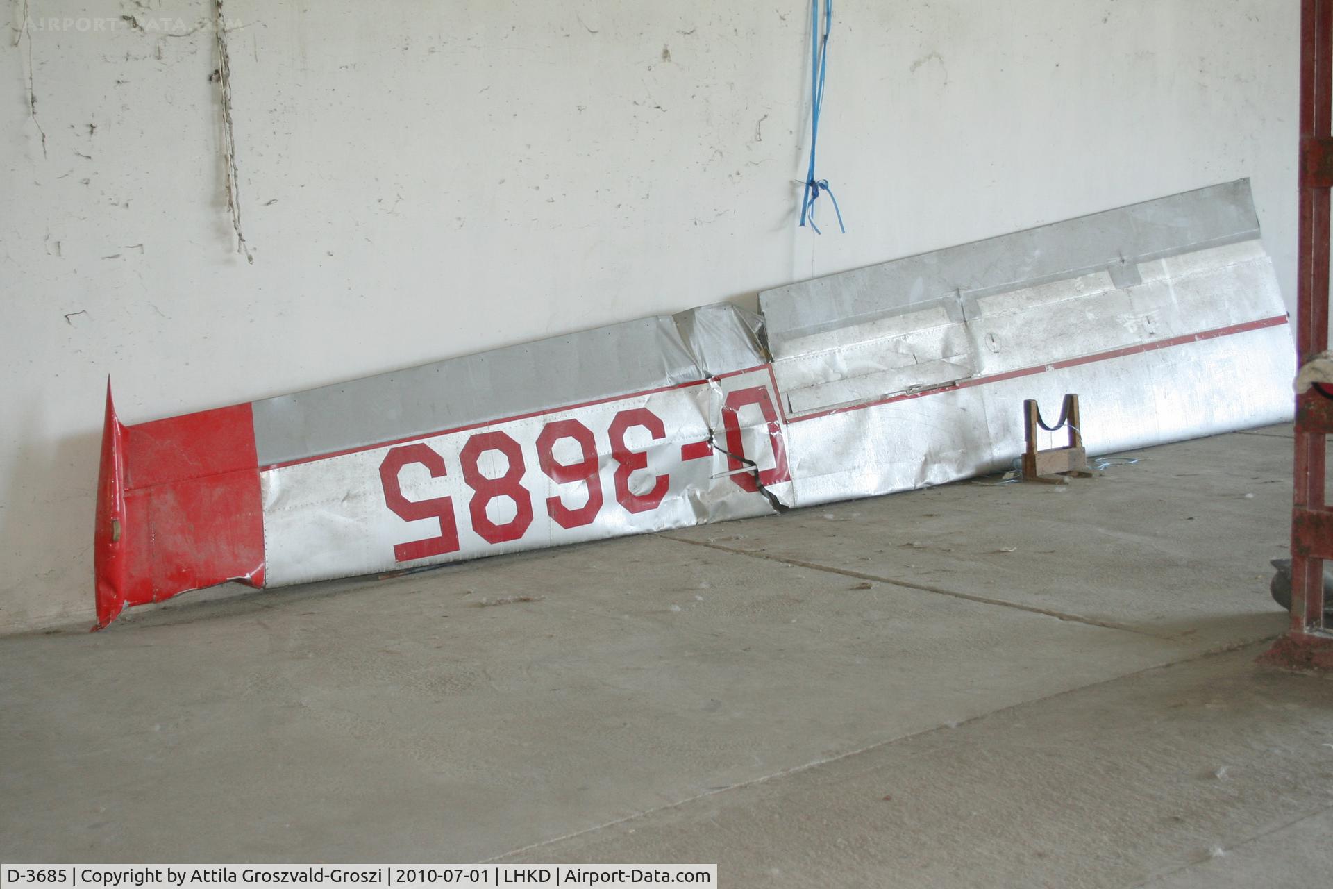 D-3685, Let L-13 Blanik, LHKD - Kecskéd Airport, Hungary