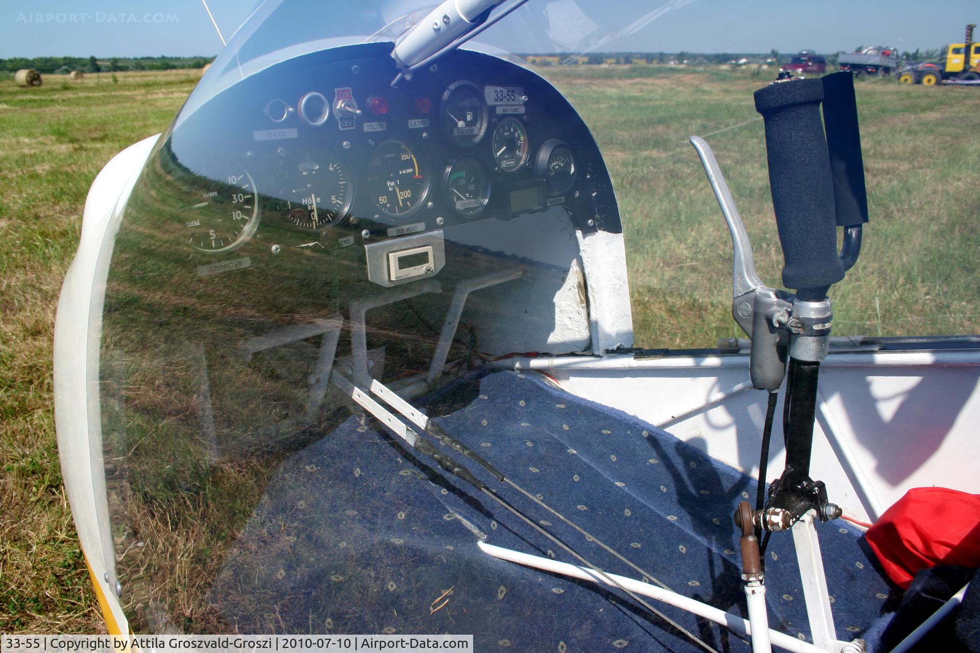 33-55, 1992 Kolb Twinstar Mark II C/N 3310162, Balatonfökajár Airport, Hungary