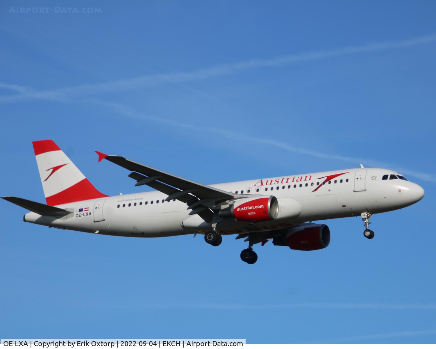 OE-LXA, 2007 Airbus A320-216 C/N 3295, OE-LXA landing rw 04