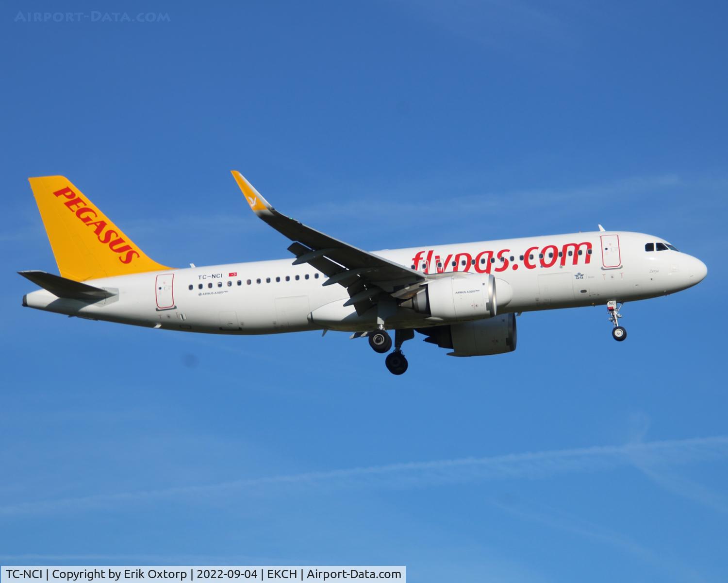 TC-NCI, 2020 Airbus A320-251N C/N 9373, TC-NCI landing rw 04L
