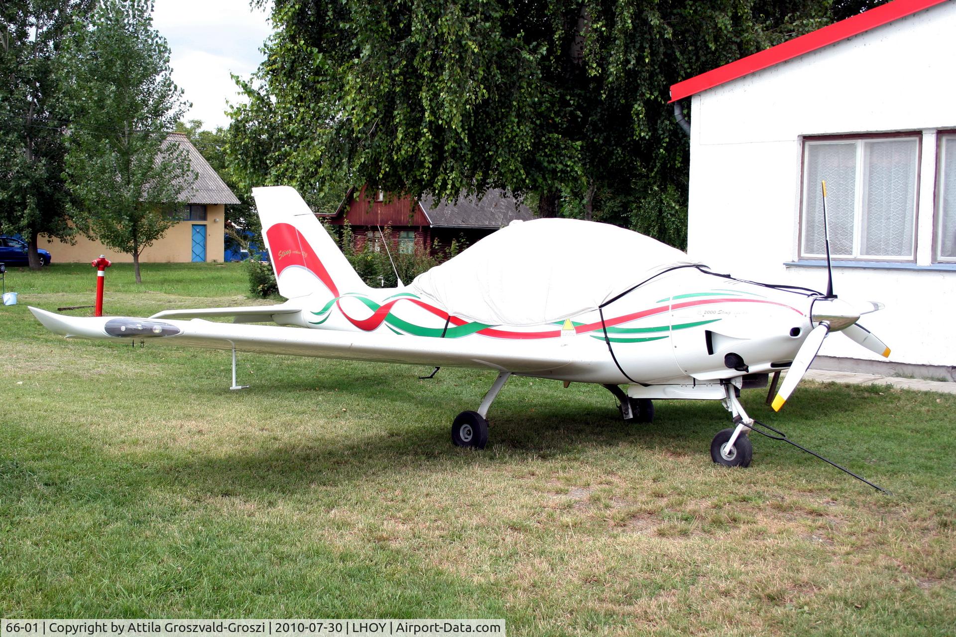 66-01, TL Ultralight TL-2000 Sting RG, LHOY - Öcsény Airport, Hungary
