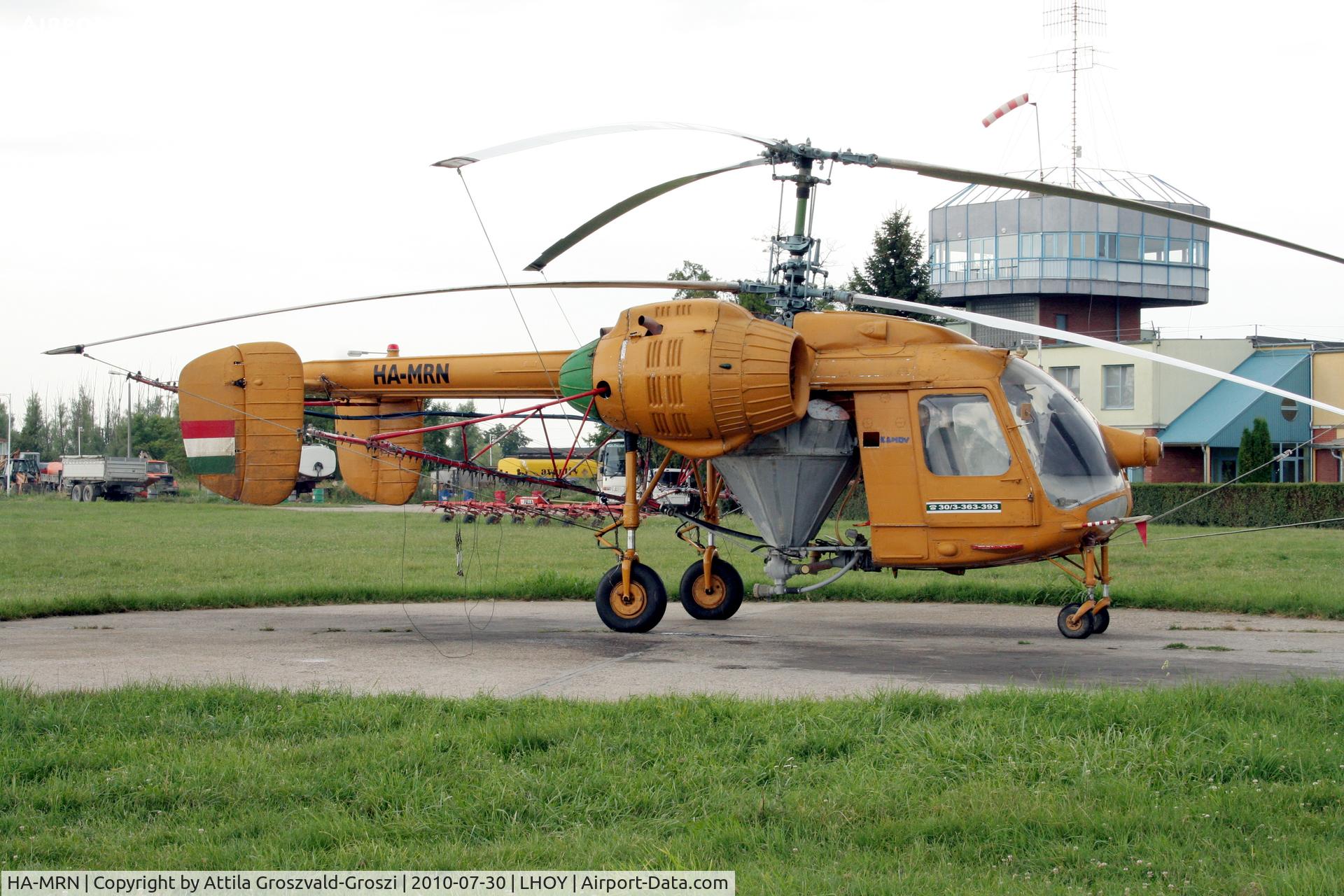 HA-MRN, 1970 Kamov Ka-26 Hoodlum C/N 7001506, LHOY - Öcsény Airport, Hungary