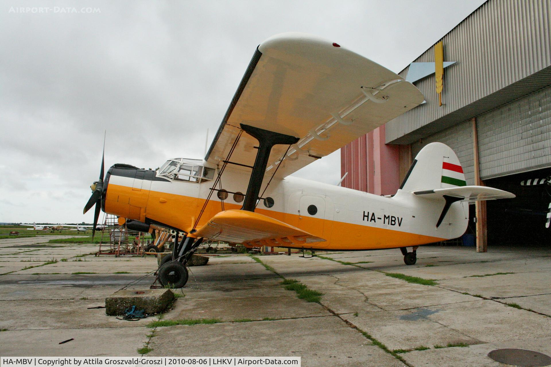 HA-MBV, 1976 PZL-Mielec AN-2R C/N 1G172-54, LHKV - Kaposújlak Airport, Hungary