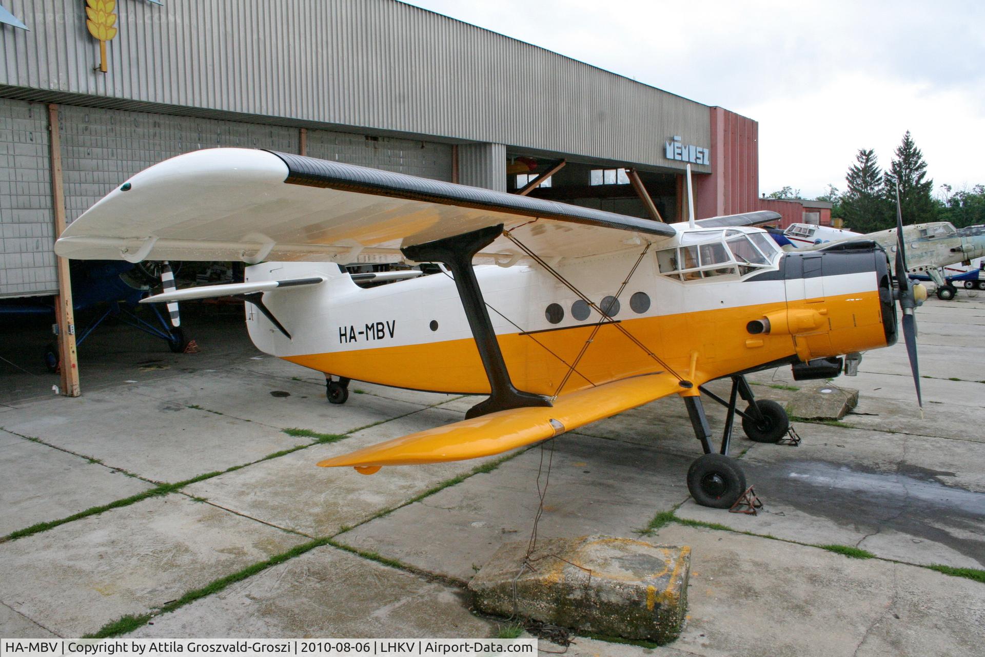 HA-MBV, 1976 PZL-Mielec AN-2R C/N 1G172-54, LHKV - Kaposújlak Airport, Hungary