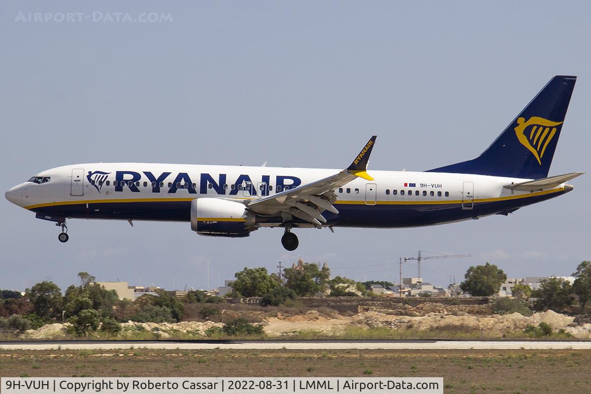 9H-VUH, 2019 Boeing 737-8-200 MAX C/N 62303, Runway 31