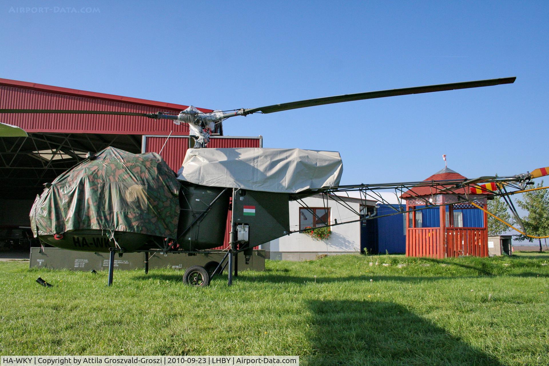 HA-WKY, 1970 Sud Aviation SA-318C Alouette II C/N 2068/C684, LHBY - Böny Airport, Hungary