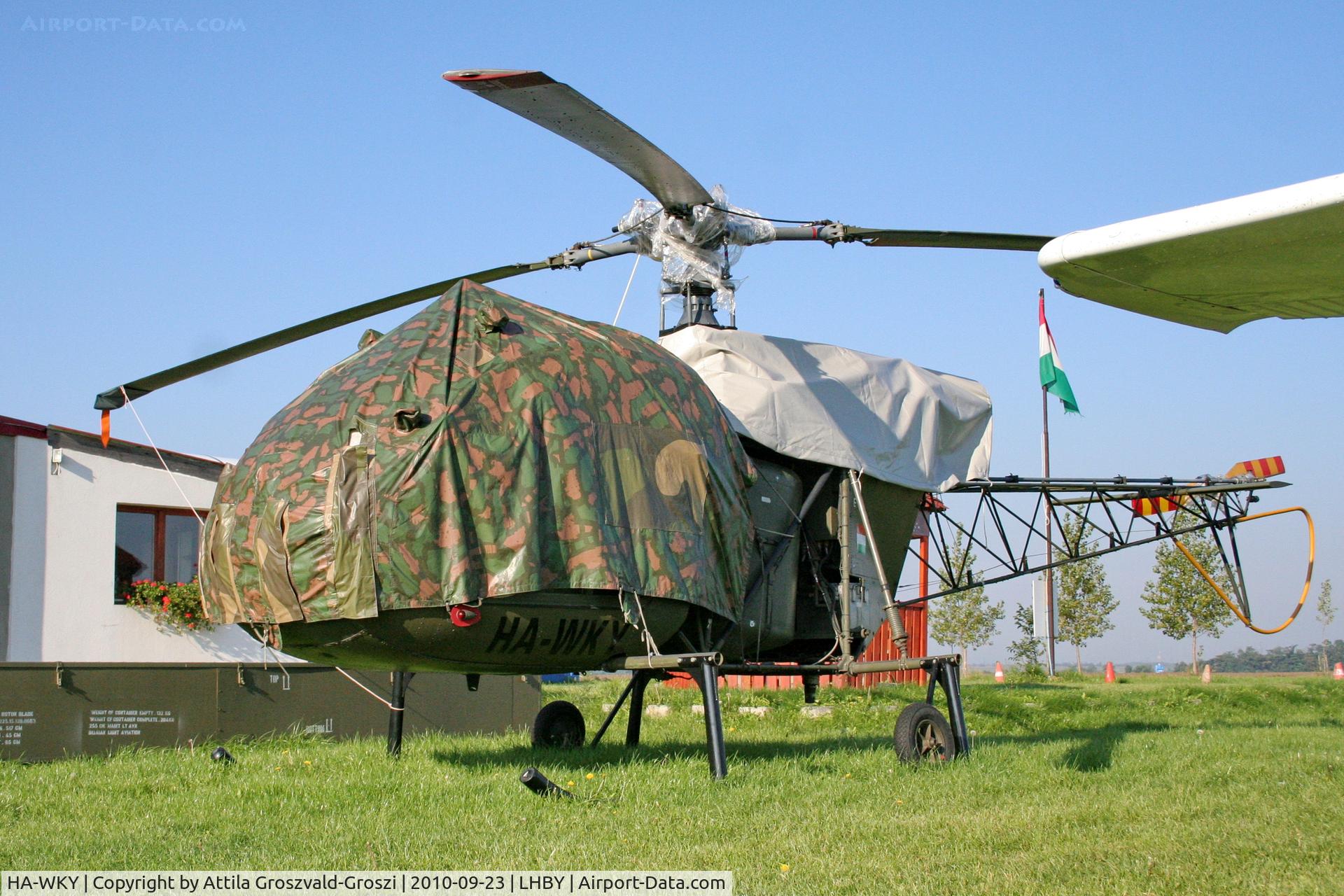 HA-WKY, 1970 Sud Aviation SA-318C Alouette II C/N 2068/C684, LHBY - Böny Airport, Hungary