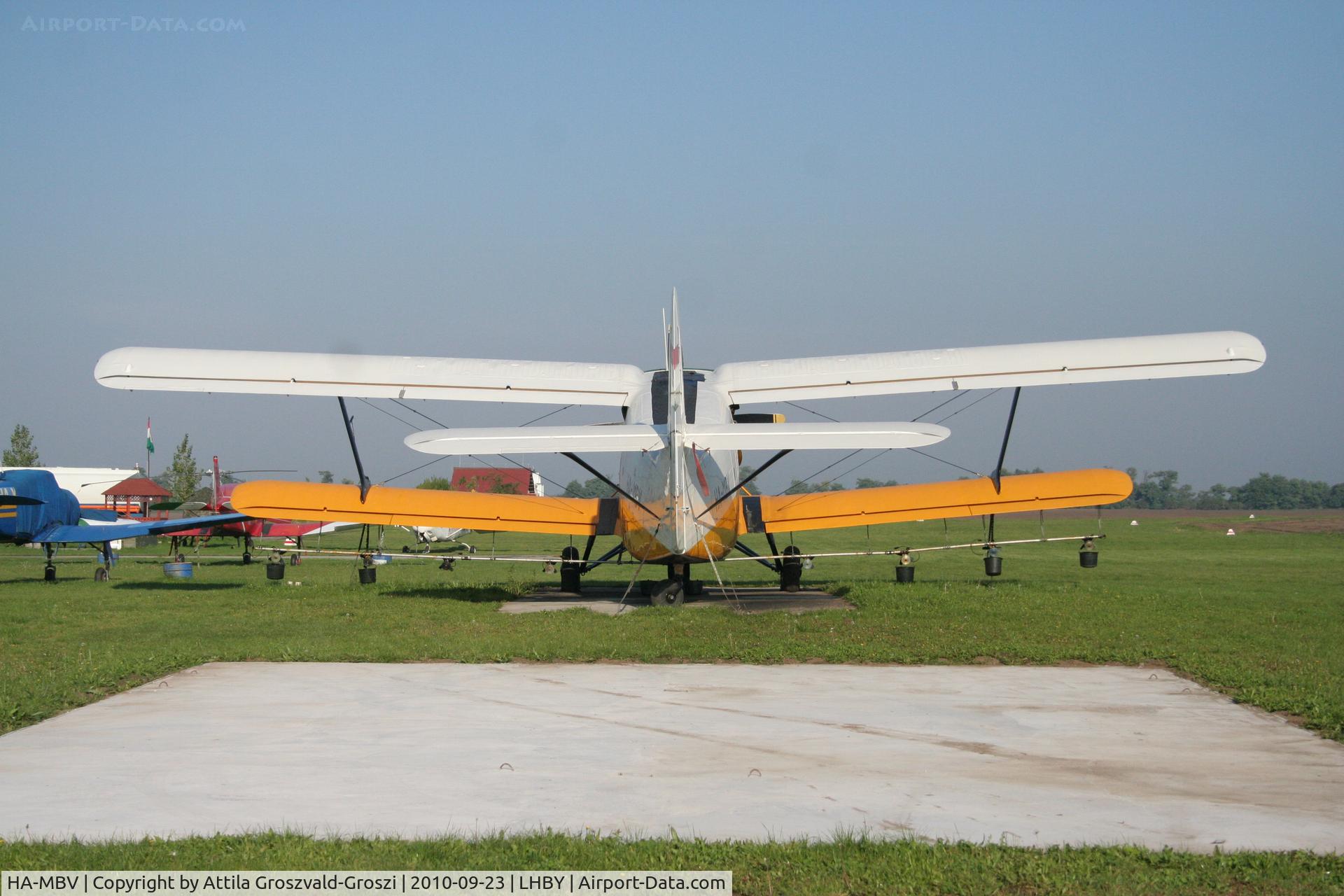 HA-MBV, 1976 PZL-Mielec AN-2R C/N 1G172-54, LHBY - Böny Airport, Hungary