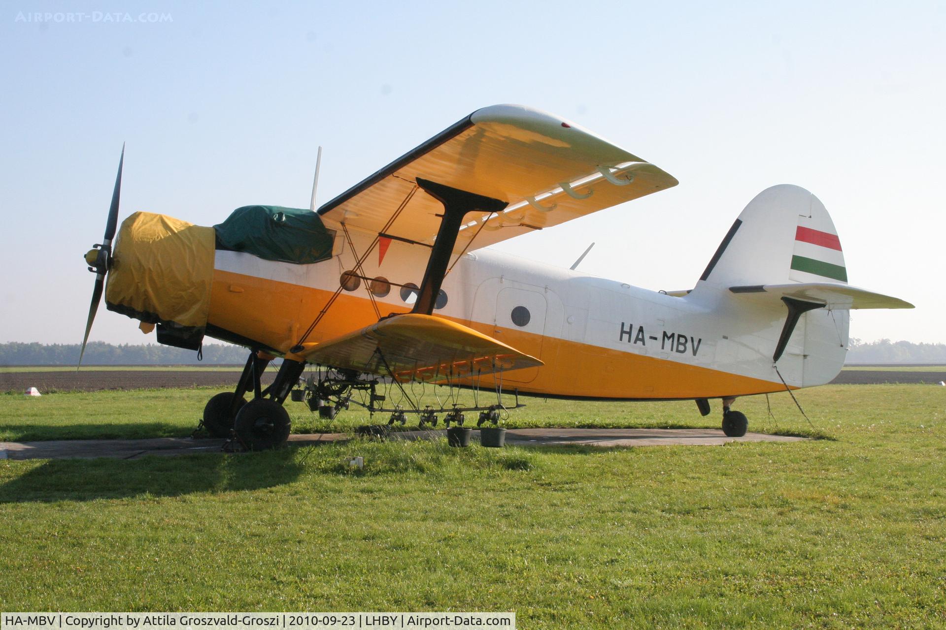 HA-MBV, 1976 PZL-Mielec AN-2R C/N 1G172-54, LHBY - Böny Airport, Hungary