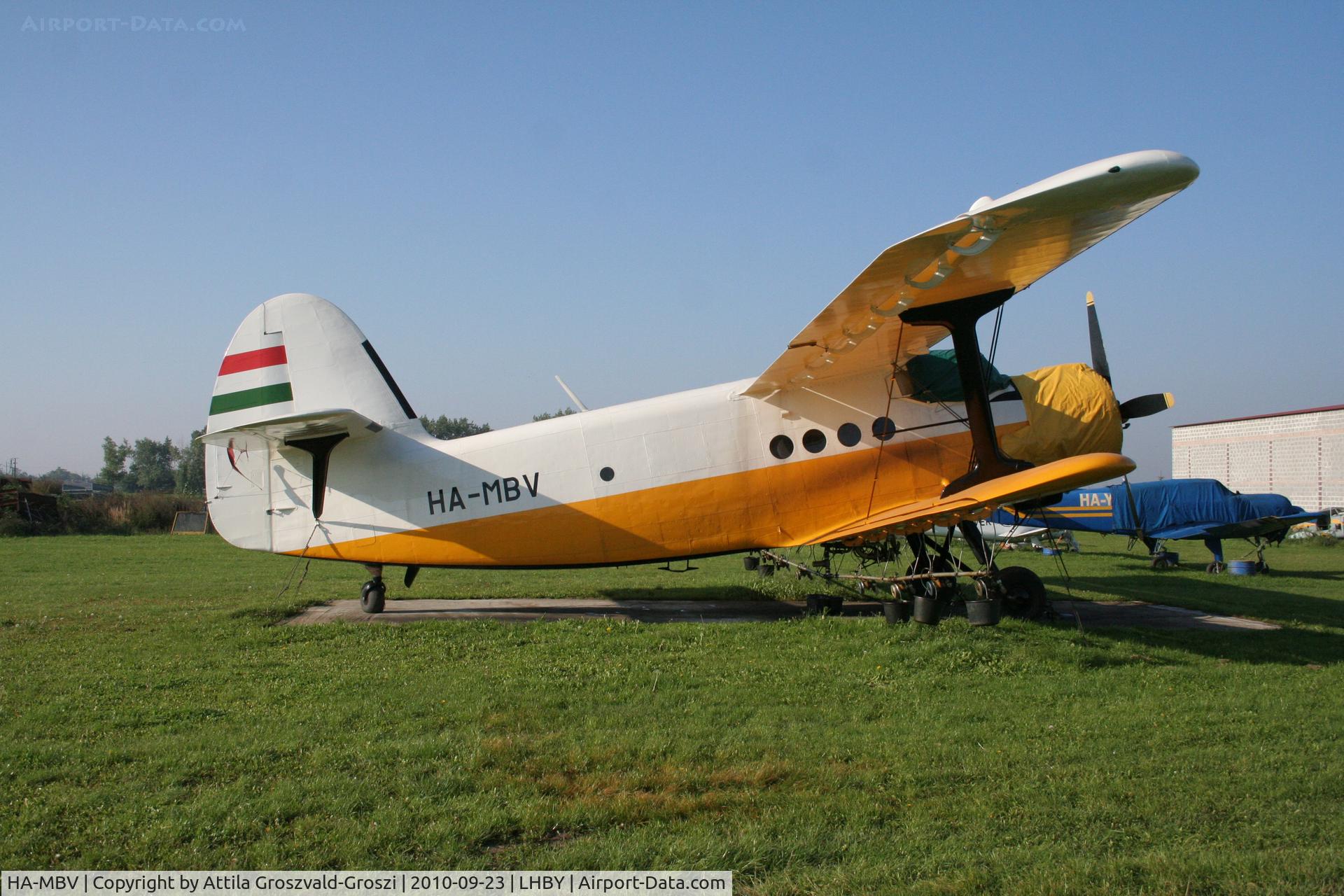 HA-MBV, 1976 PZL-Mielec AN-2R C/N 1G172-54, LHBY - Böny Airport, Hungary