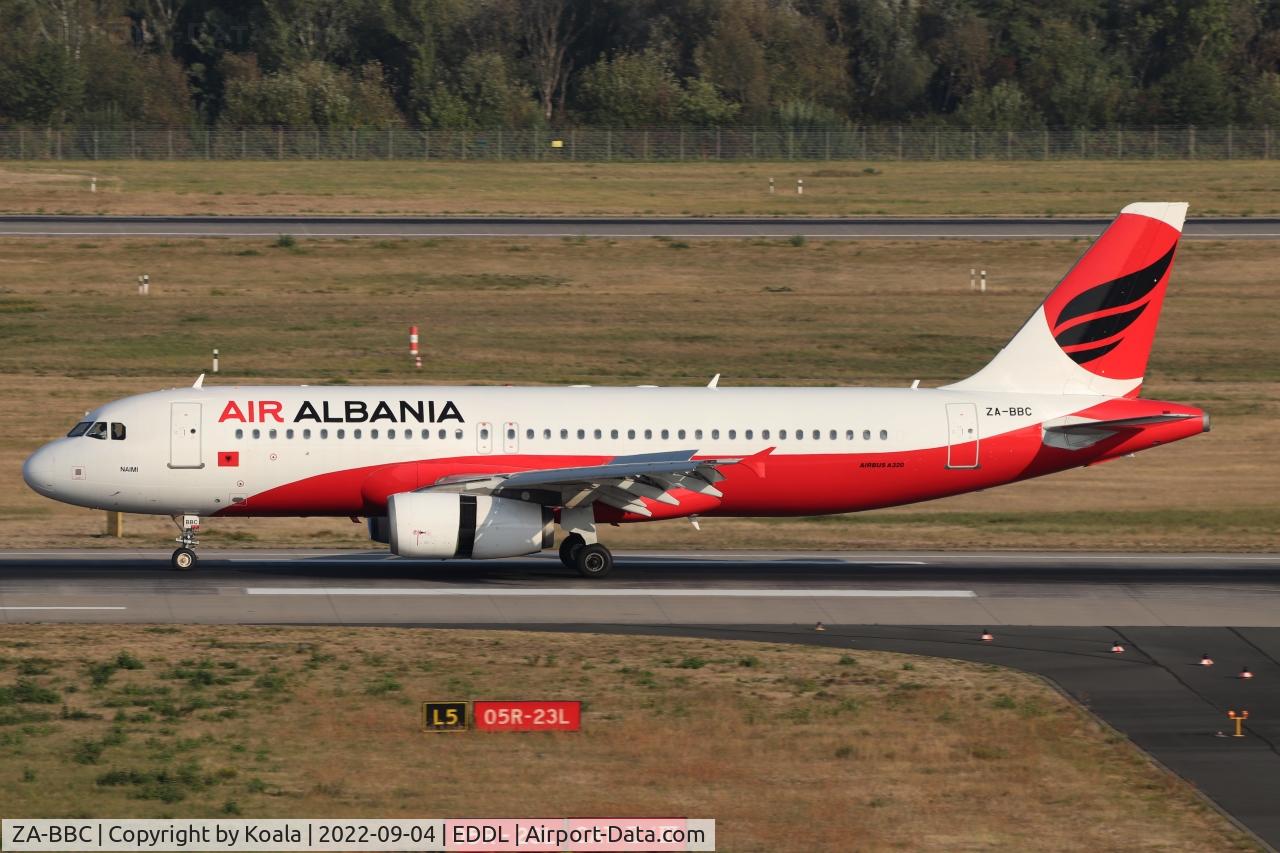 ZA-BBC, 2008 Airbus A320-232 C/N 3567, First pic in the database. Arrival from Tirana.