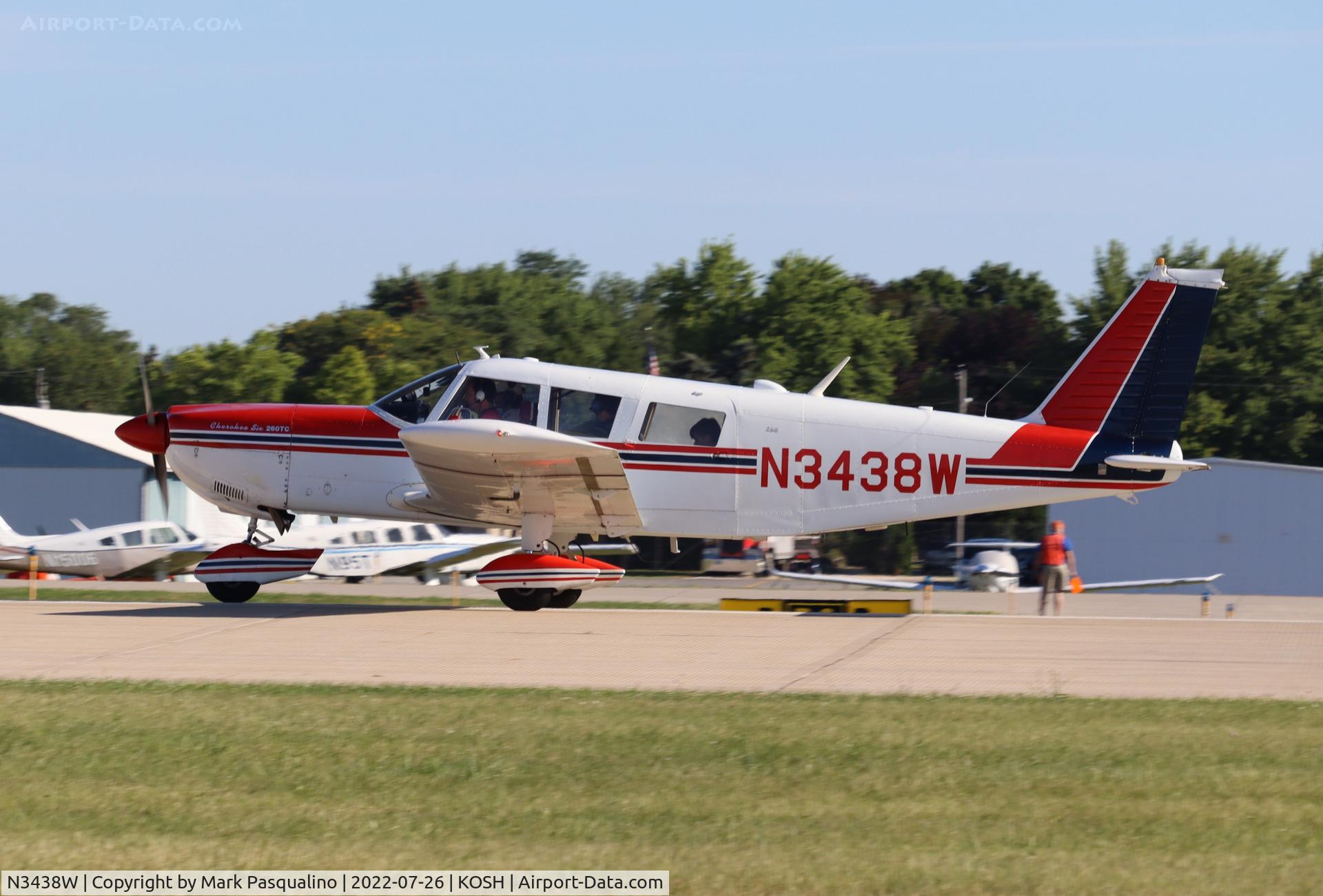 N3438W, 1966 Piper PA-32-260 Cherokee Six C/N 32-302, Piper PA-32-260