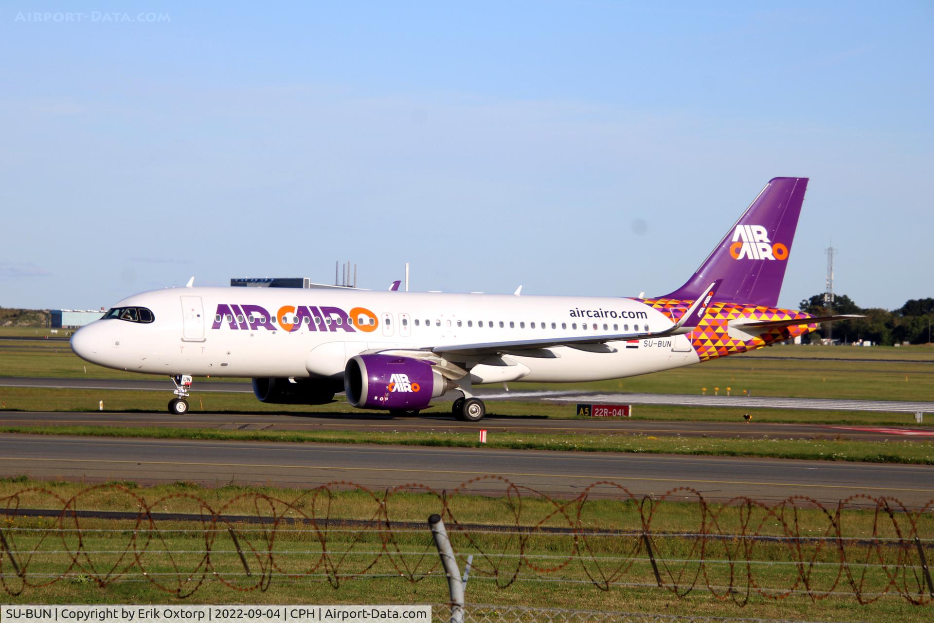 SU-BUN, 2021 Airbus A320-251 Neo C/N 10680, SU-BUN landed rw 04L