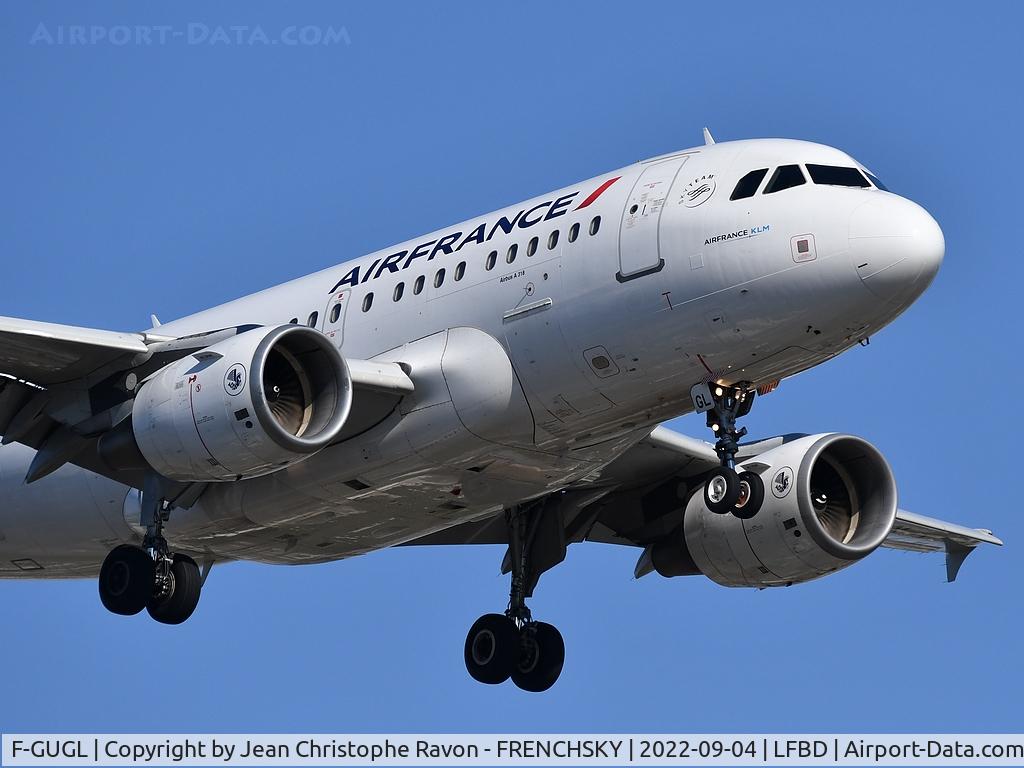 F-GUGL, 2006 Airbus A318-111 C/N 2686, AF1662 / AFR92VX from Lyon