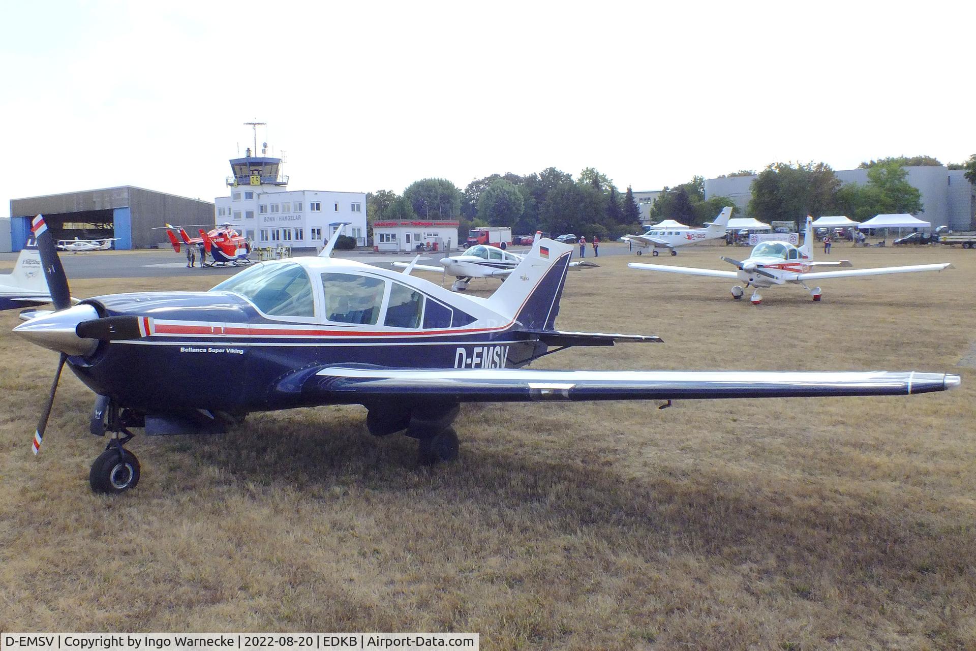 D-EMSV, 1979 Bellanca 17-30A Viking C/N 79-30911, Bellanca 17-30A Super Viking 300A at Bonn-Hangelar airfield during the Grumman Fly-in 2022