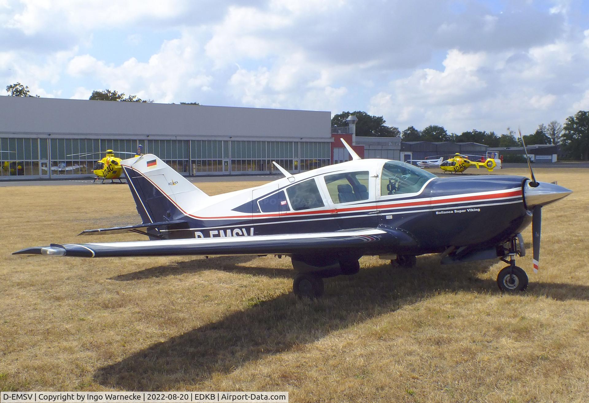 D-EMSV, 1979 Bellanca 17-30A Viking C/N 79-30911, Bellanca 17-30A Super Viking 300A at Bonn-Hangelar airfield during the Grumman Fly-in 2022