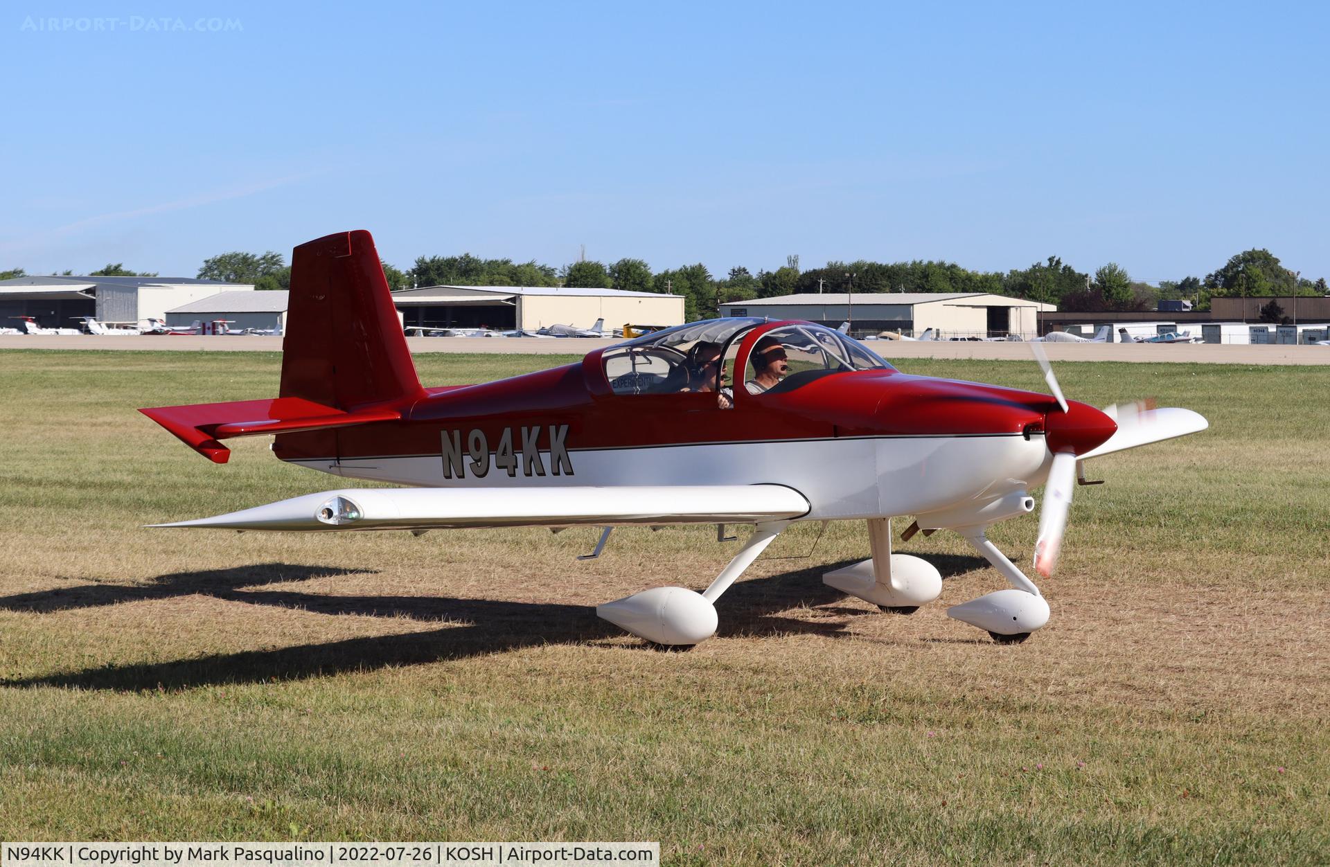 N94KK, Vans RV-9A C/N 91678, Vans RV-9A