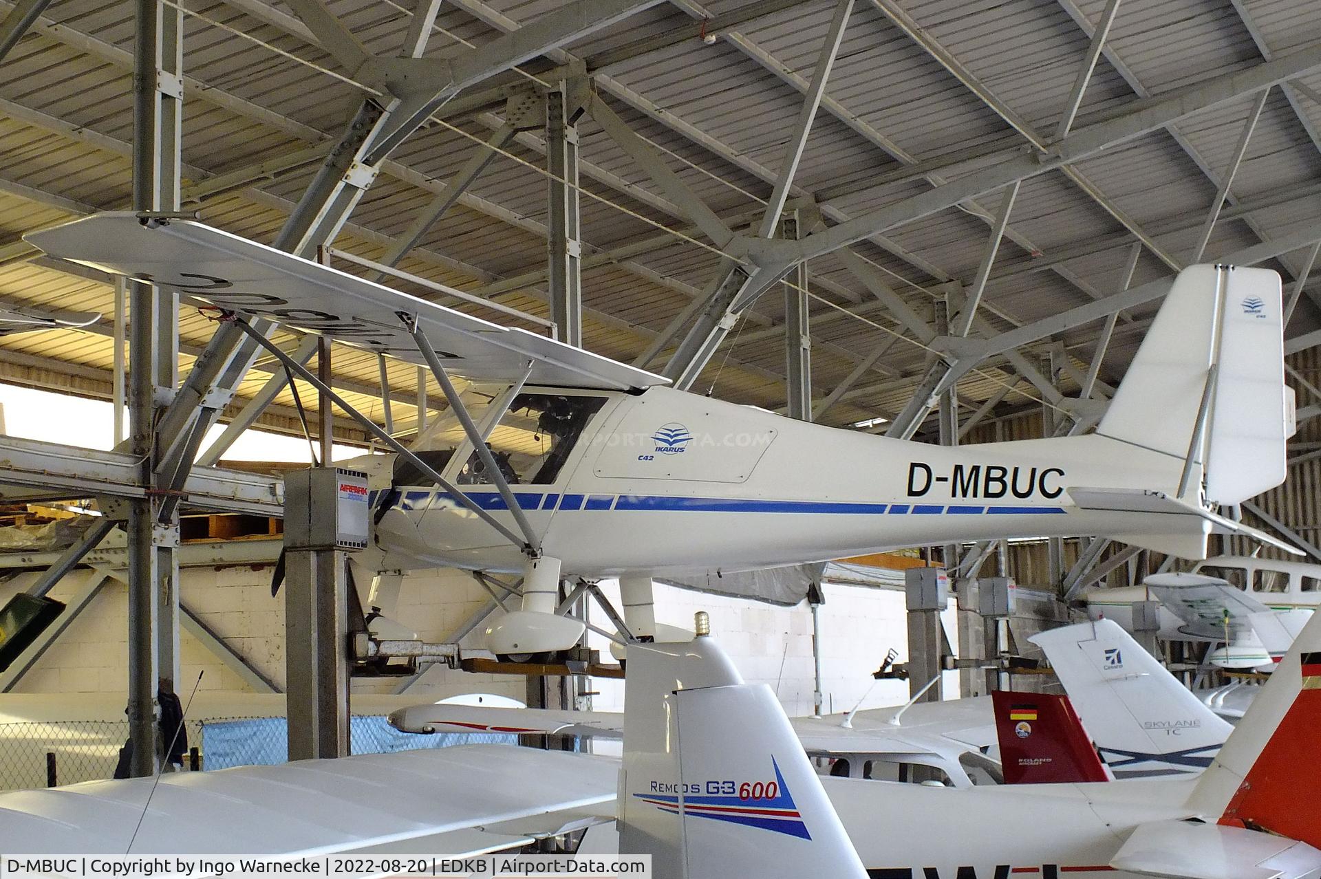 D-MBUC, 2015 Comco Ikarus C-42 C/N 1505-7393, Comco Ikarus C42 at Bonn-Hangelar airfield during the Grumman Fly-in 2022