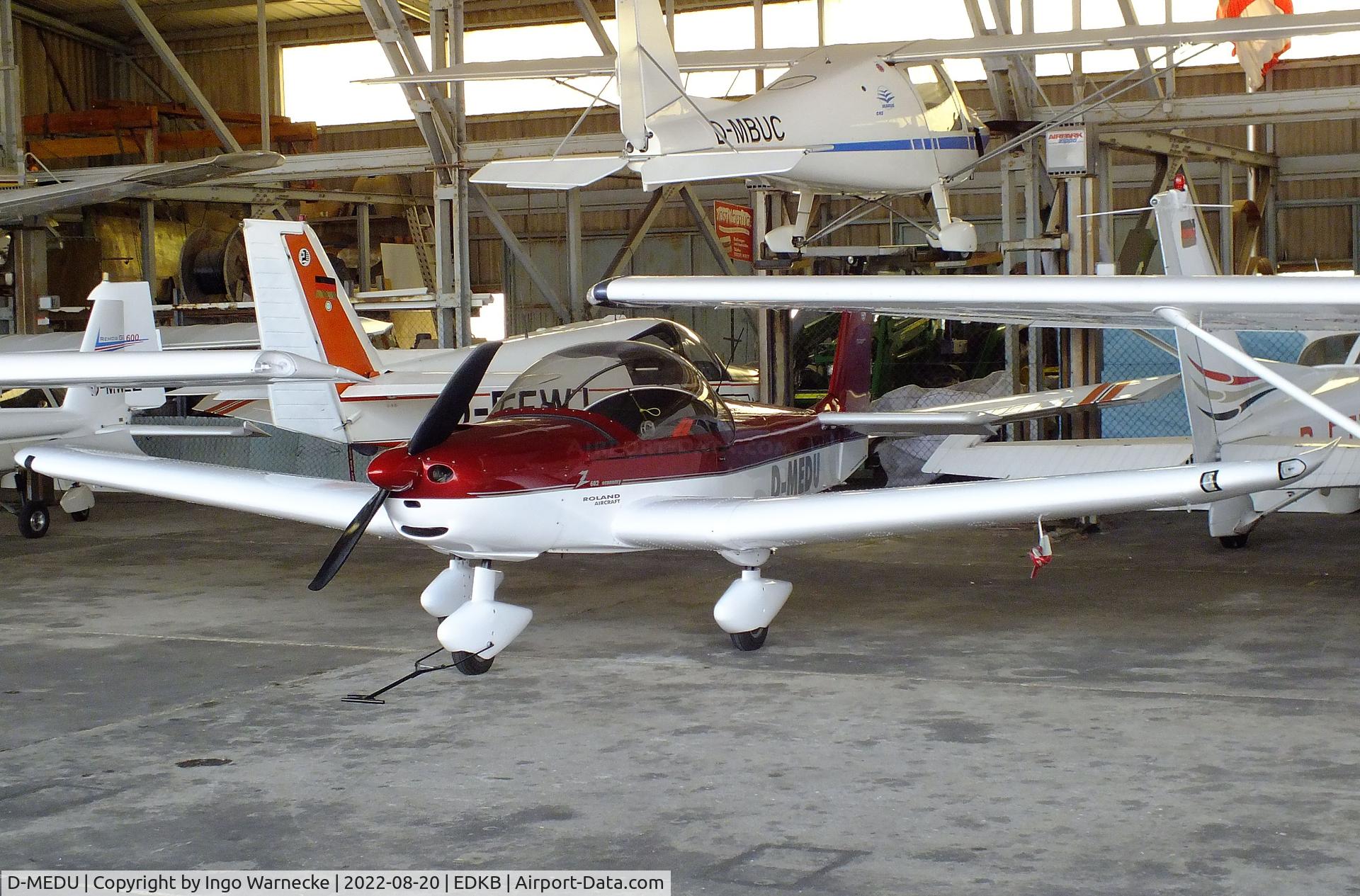 D-MEDU, Roland Z-602 C/N Z-9569, Roland Z-602 economy at Bonn-Hangelar airfield during the Grumman Fly-in 2022
