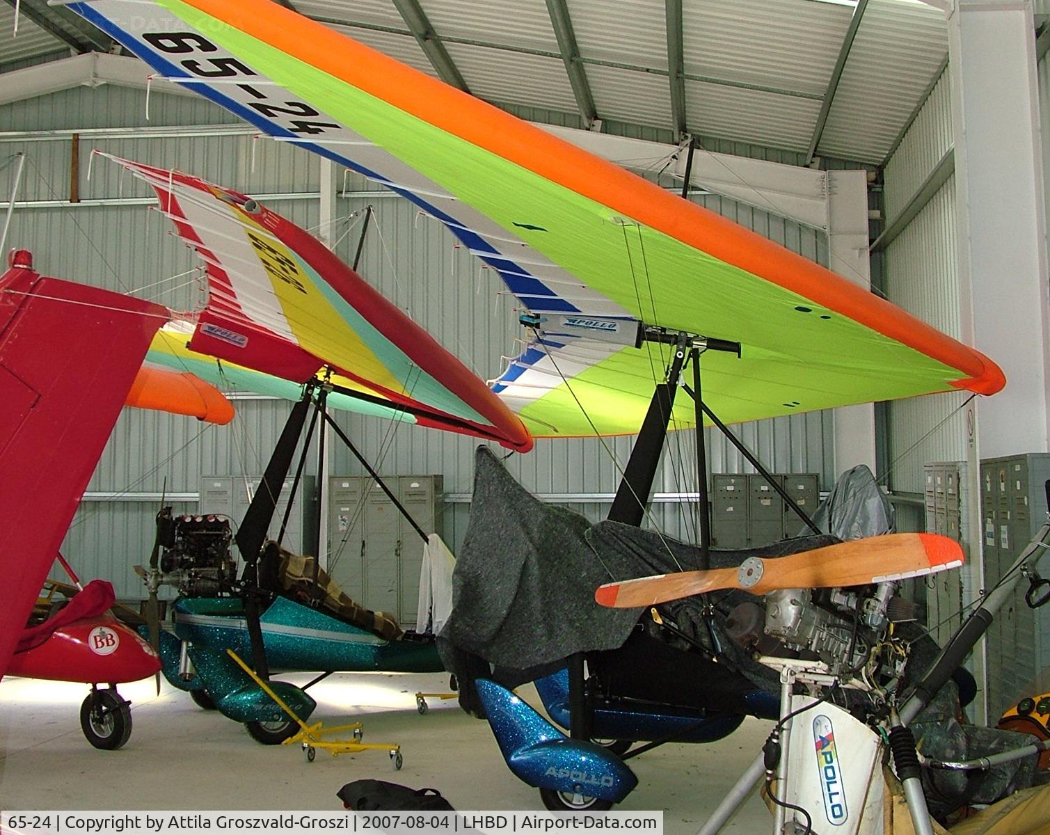 65-24, 2003 Halley Apollo C 17/Apollo Racer GT C/N 050704/110603, LHBD - Börgönd Airport, Hungary