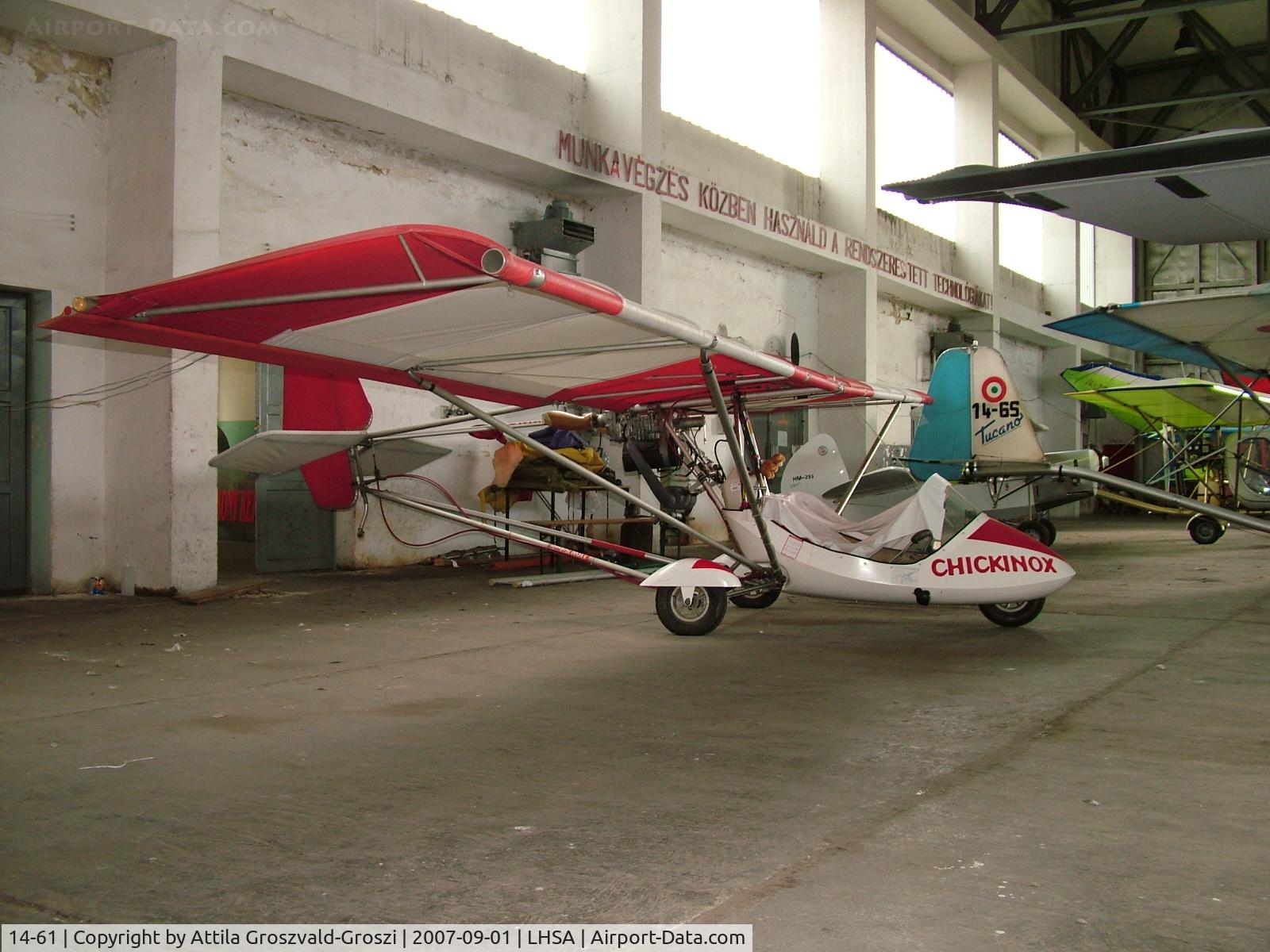 14-61, Dynali Chickinox Kot Kot, LHSA - Szentkirályszabadja Airport, Hungary