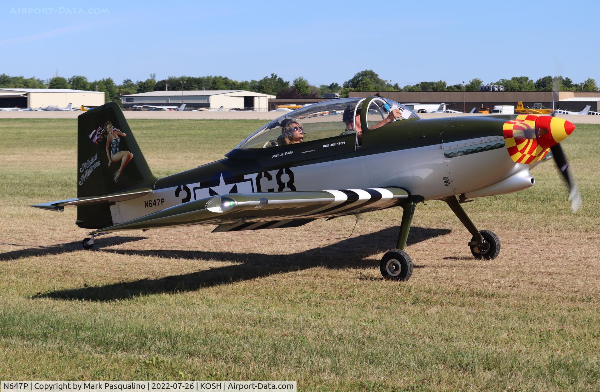 N647P, 2014 Vans RV-8 C/N 81937, Vans RV-8