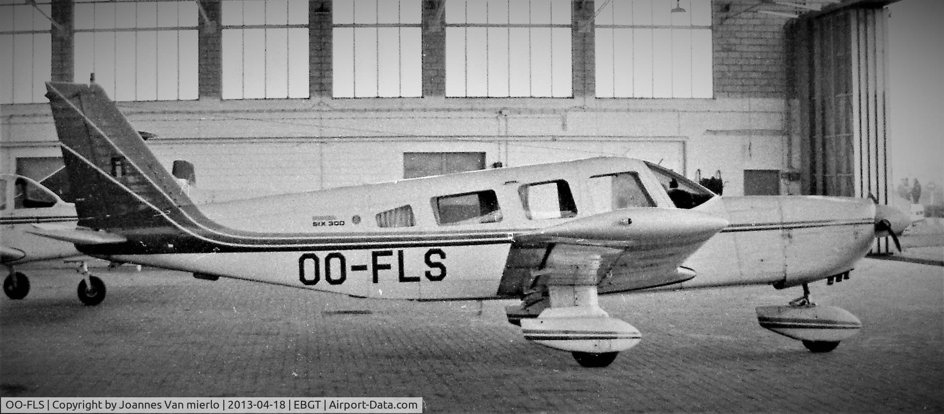 OO-FLS, 1979 Piper PA-32-300 Cherokee Six Cherokee Six C/N 32-7940074, Ghent St.Denis-Westrem'80s