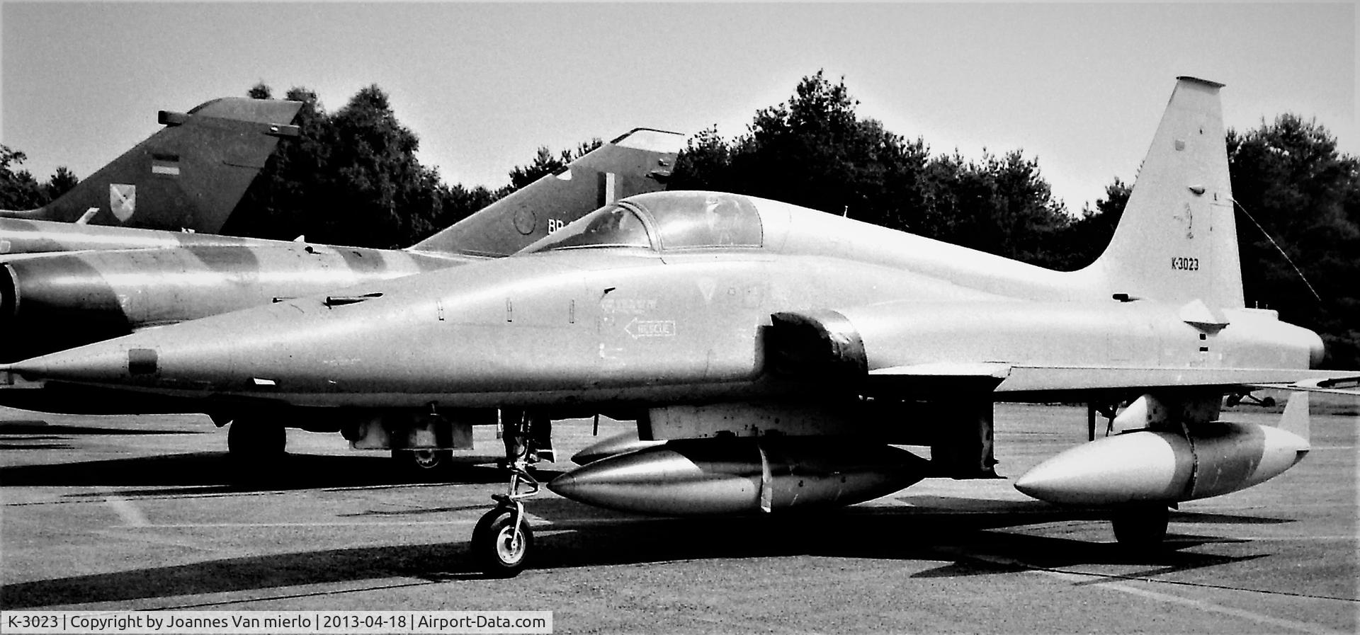 K-3023, 1970 Canadair NF-5A Freedom Fighter C/N 3023, Belgium