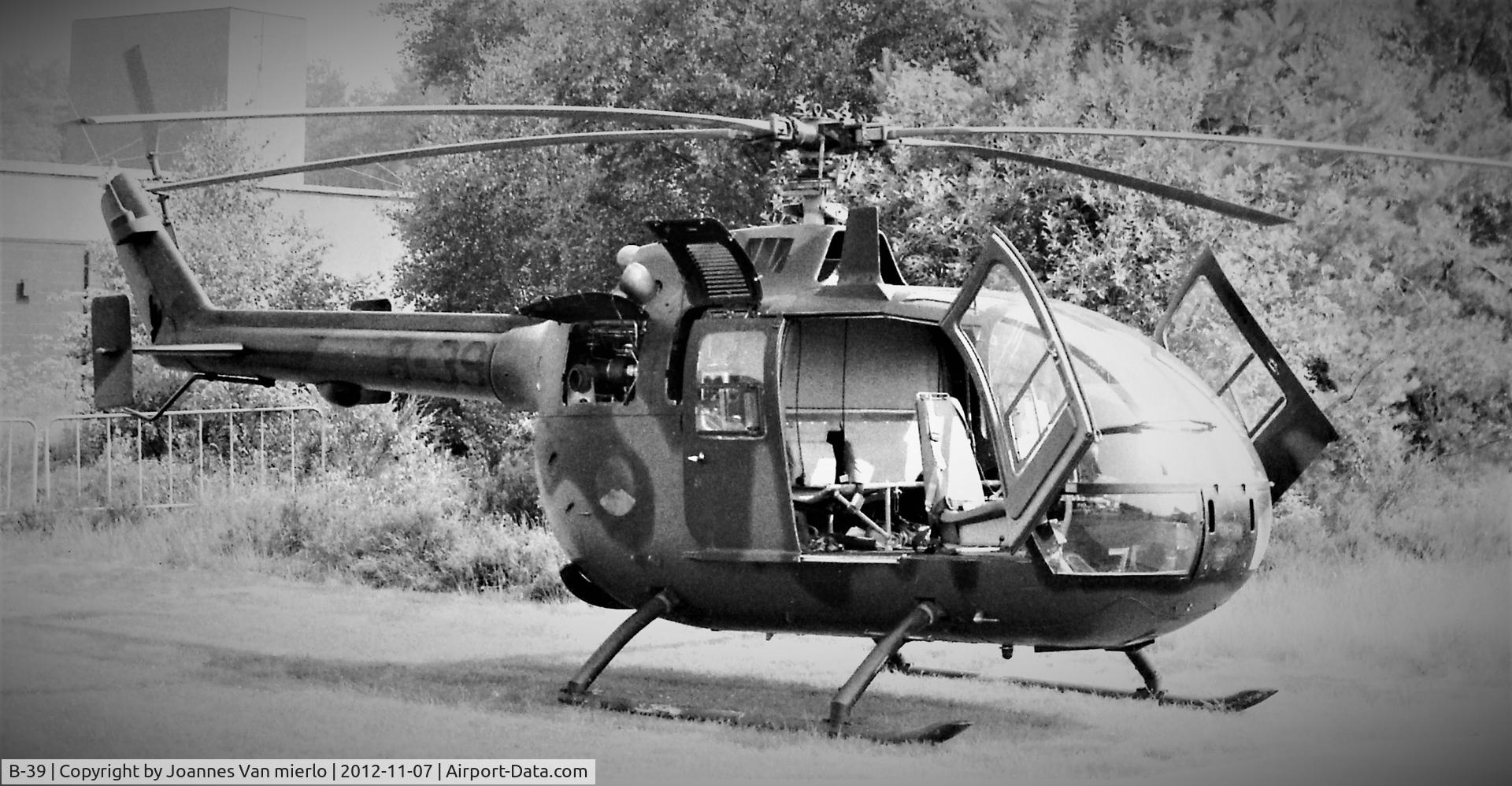 B-39, 1975 MBB Bo-105CB C/N S-239, Belgium