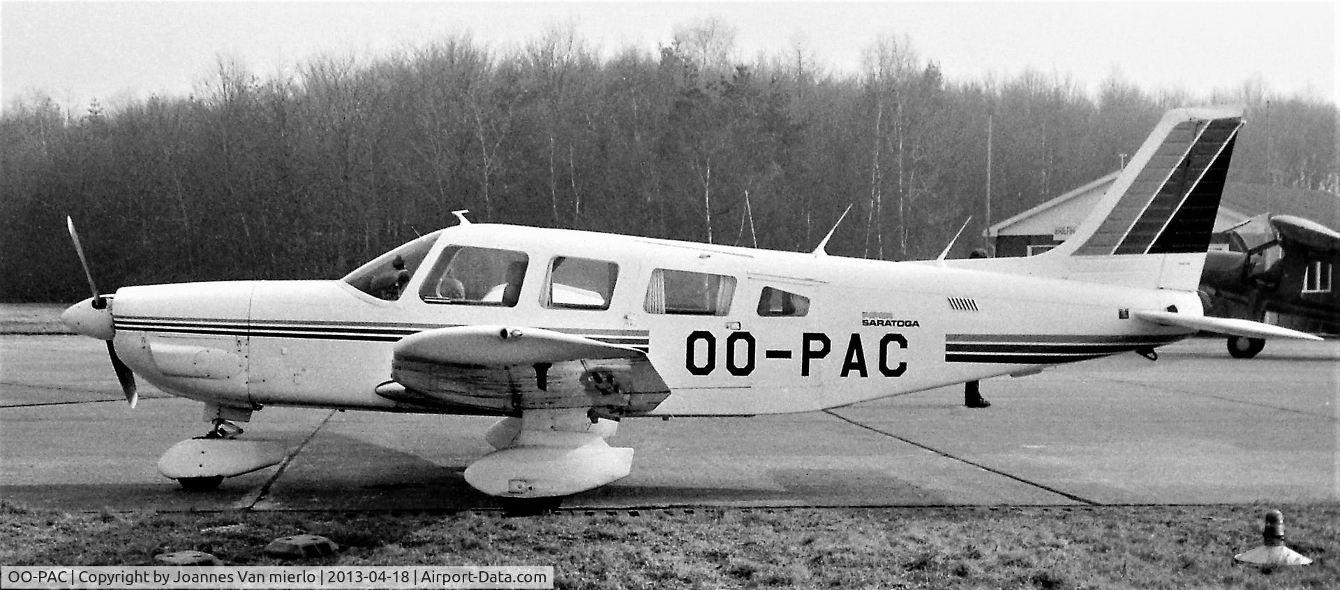 OO-PAC, 1980 Piper PA-32-301 Saratoga C/N 32-8006075, Belgium