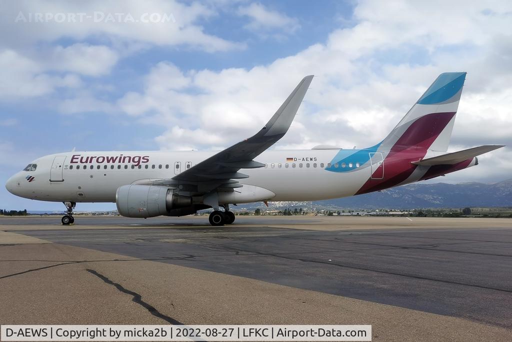 D-AEWS, 2016 Airbus A320-214 C/N 7439, Parked