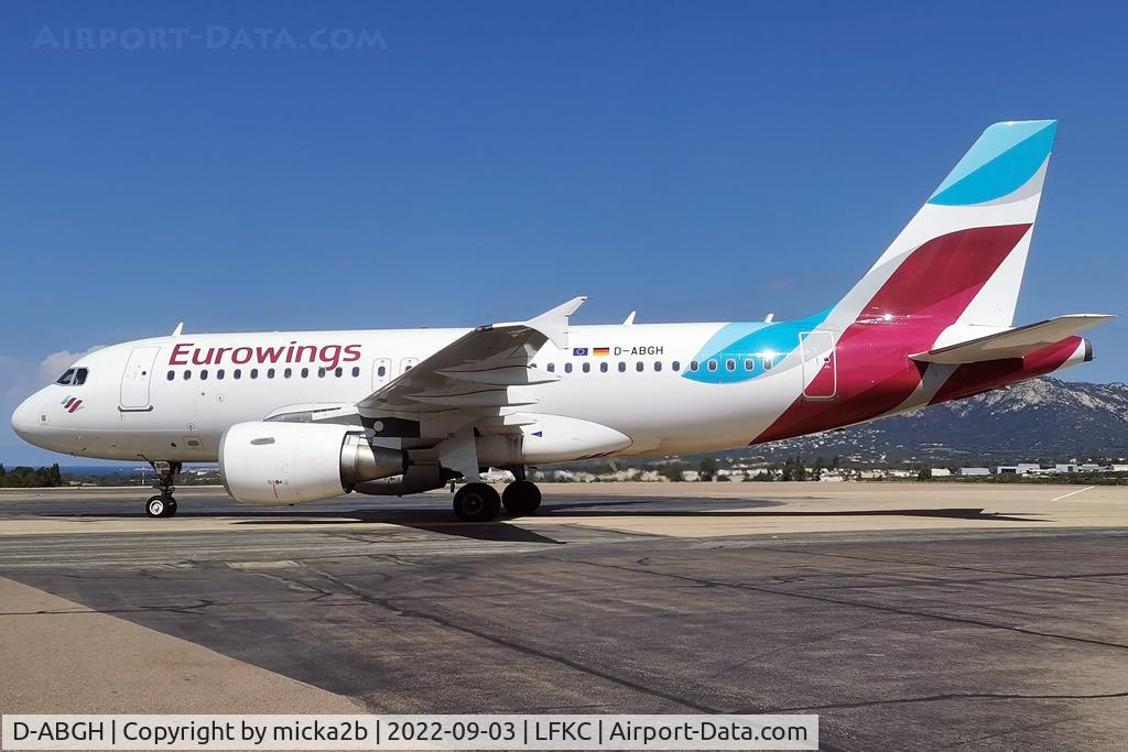 D-ABGH, 2007 Airbus A319-111 C/N 3245, Parked