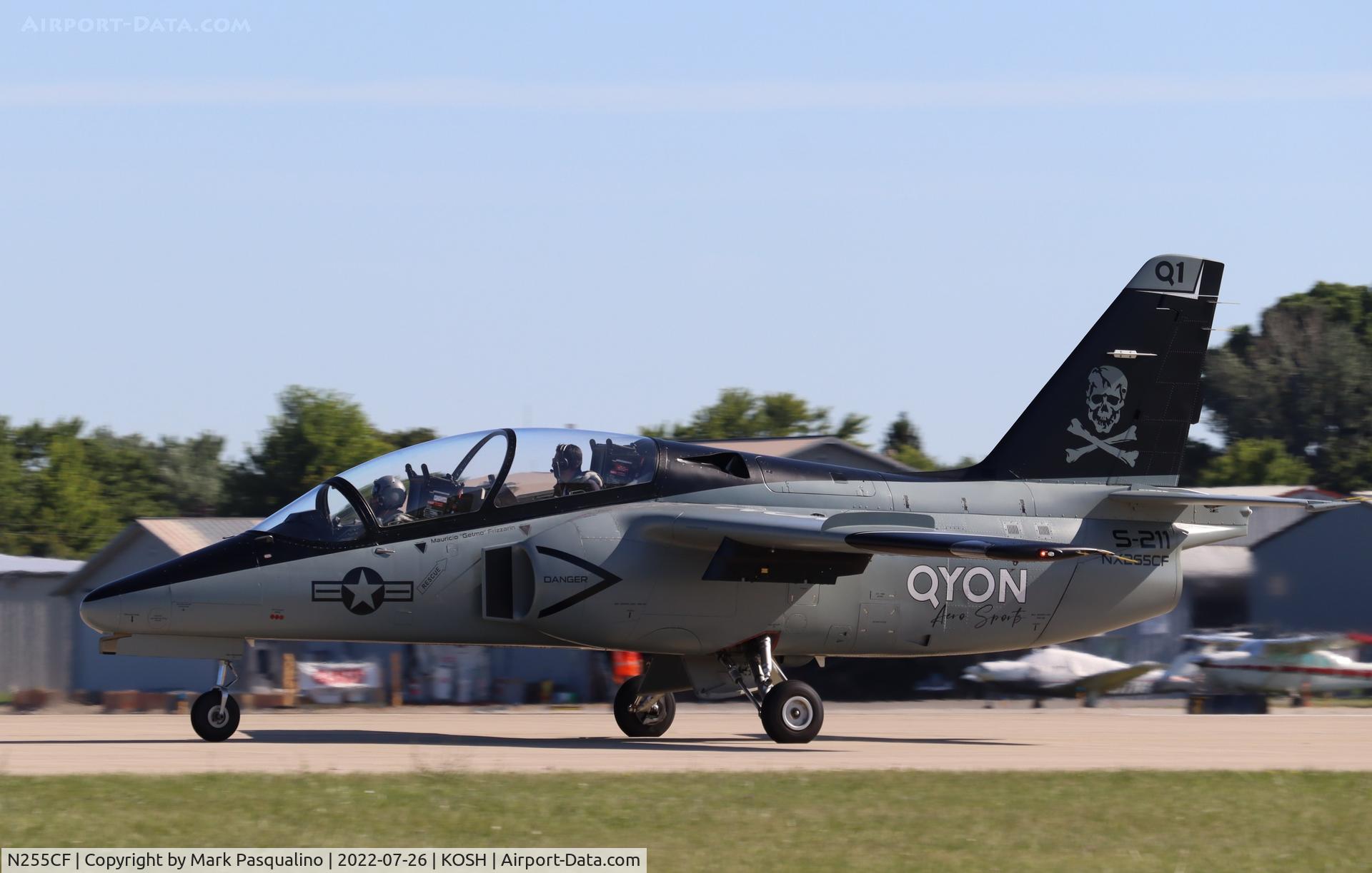 N255CF, SIAI-Marchetti S-211 C/N 44/08-002, SIAI-Marchetti S-211